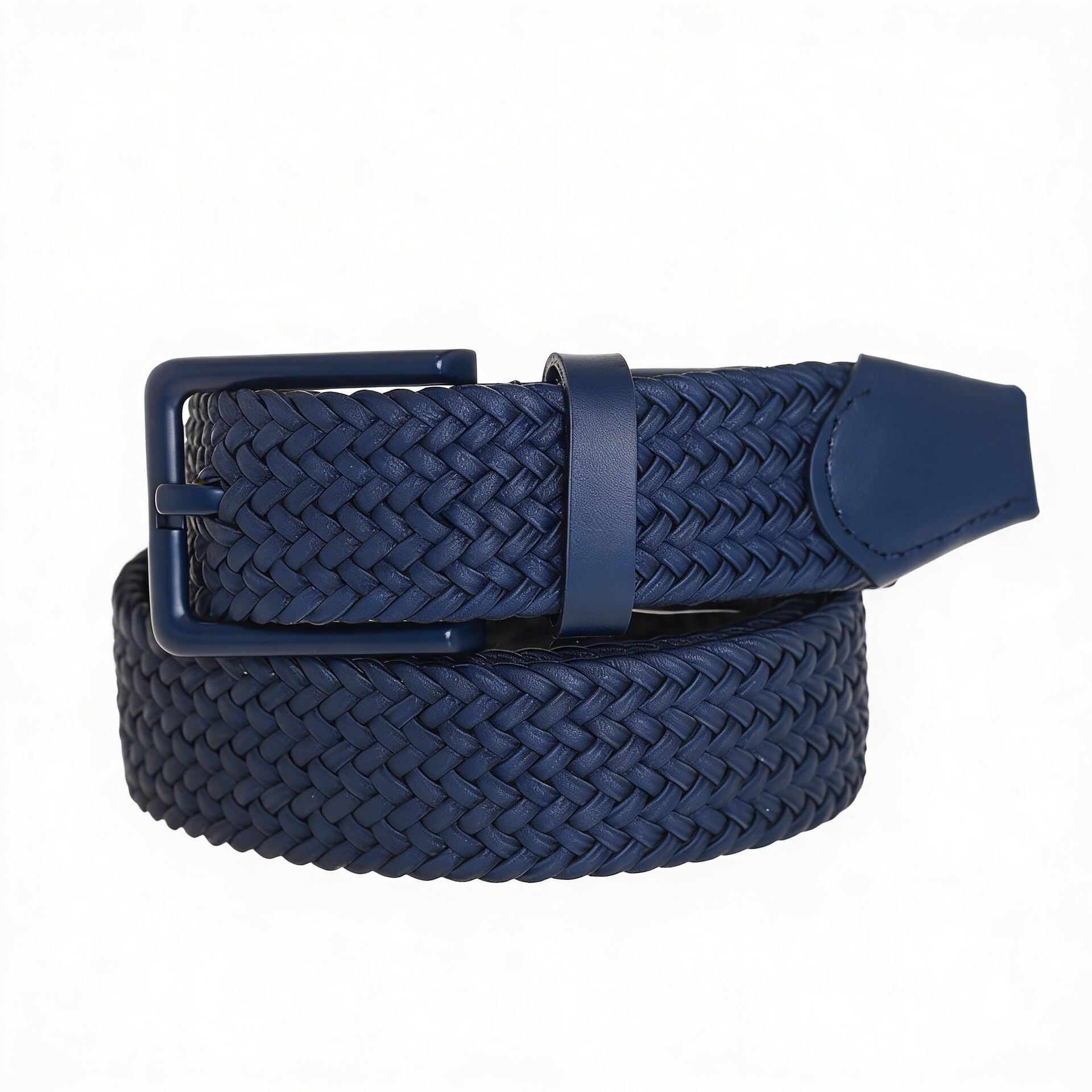 CINTURA  UOMO NASTRO ELASTICO INTRECCIATO BLU BYCS09BX By Byblos LINEA NOMAD