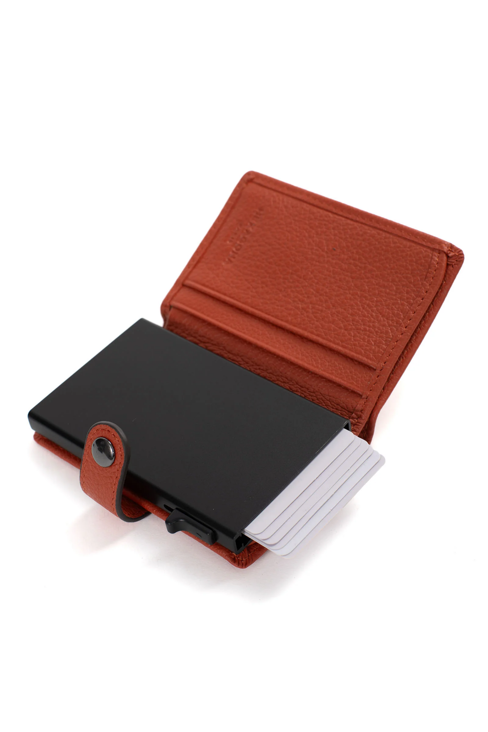 Porta Carte Credito Secret   pelle RFID 468367 HEXAGONA Confort