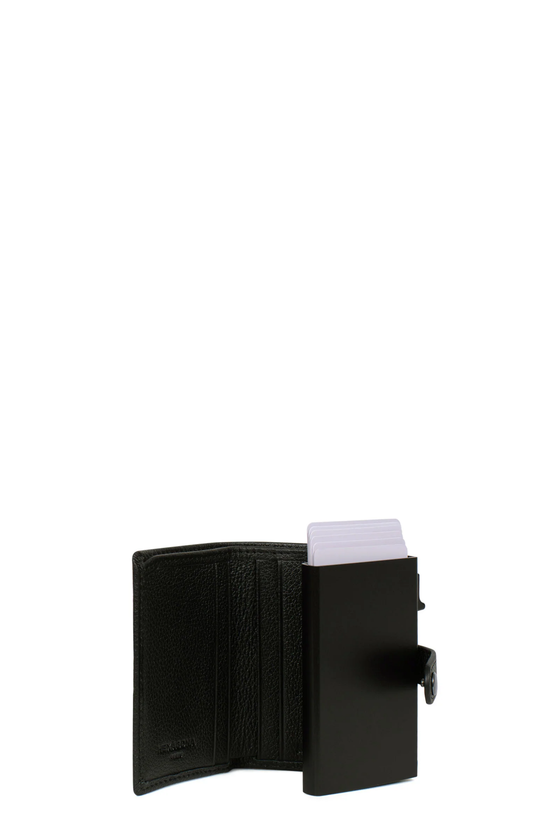 Porta Carte Credito Secret   pelle RFID 468367 HEXAGONA Confort
