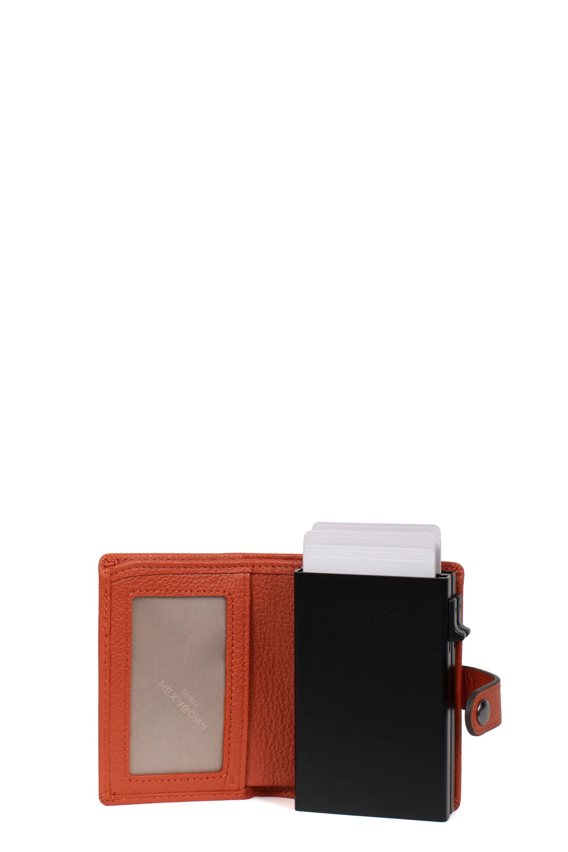 Porta Carte Credito Secret  pelle RFID 12 slot 468368 HEXAGONA Confort