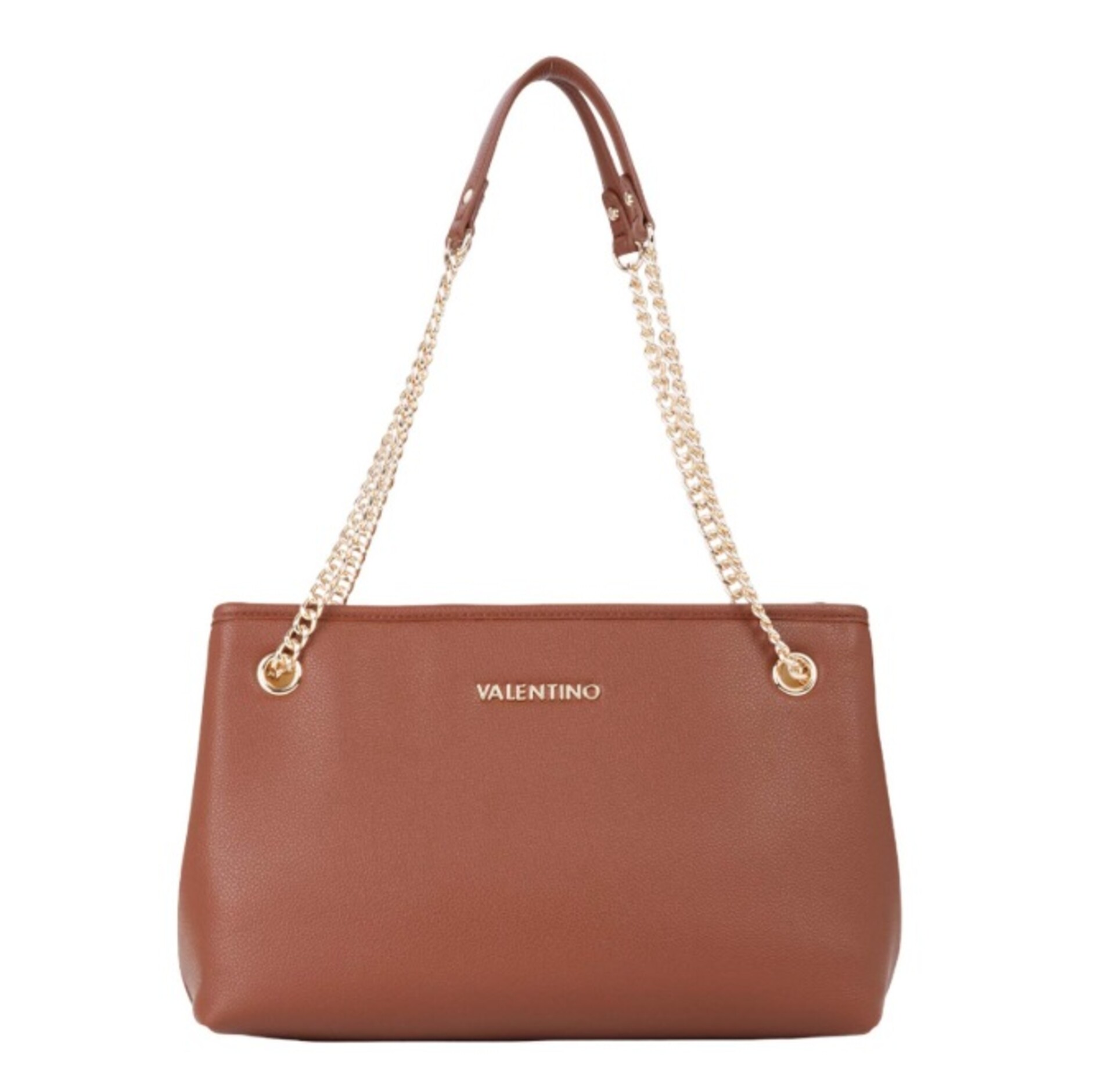 BORSA DOPPI MANICI CATENE CUOIO VBS9O13 VALENTINO LINEA RHEA