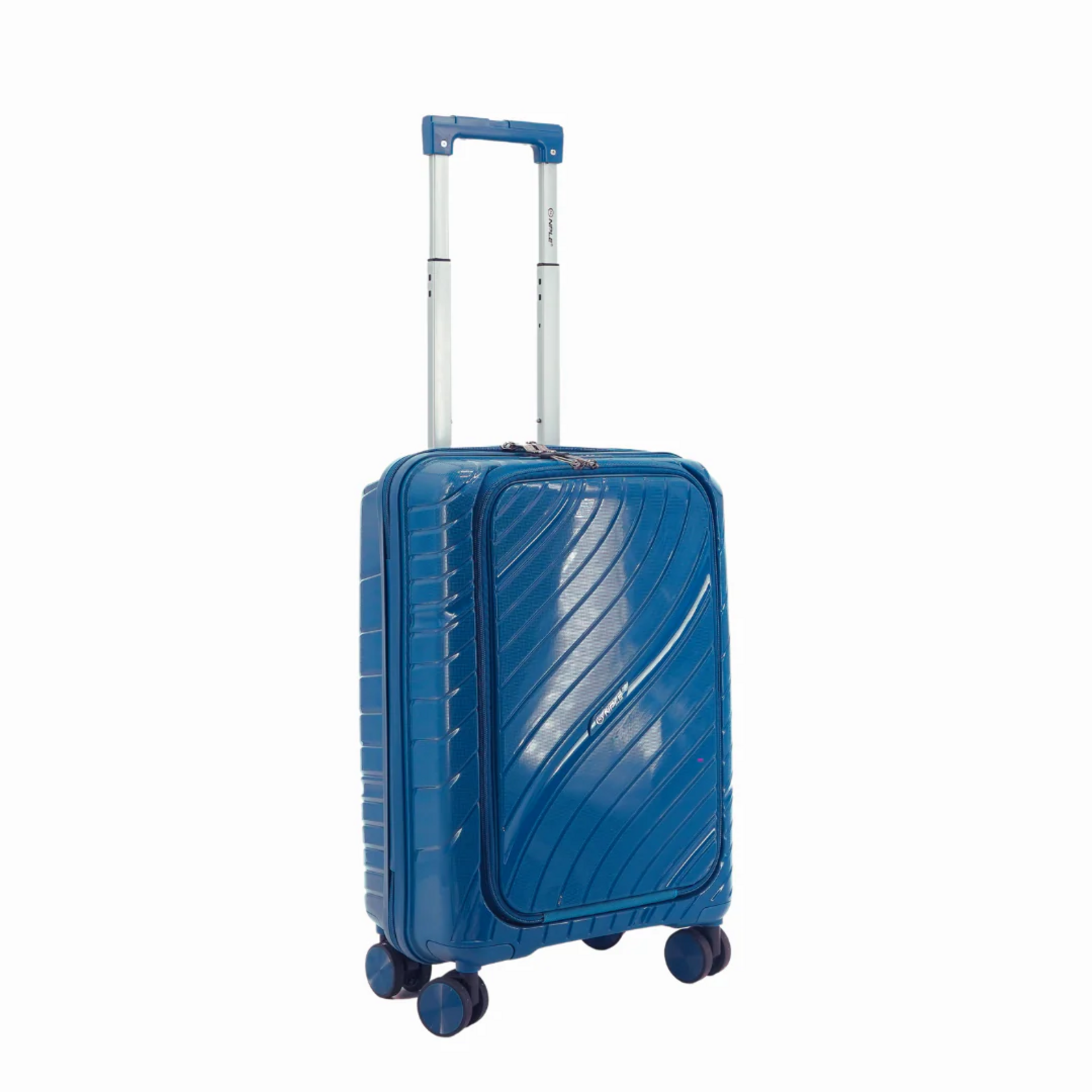 Set 4 trolley grande - medio - cabina-cabina p/c  BLU NPLE Linea travel guard pro