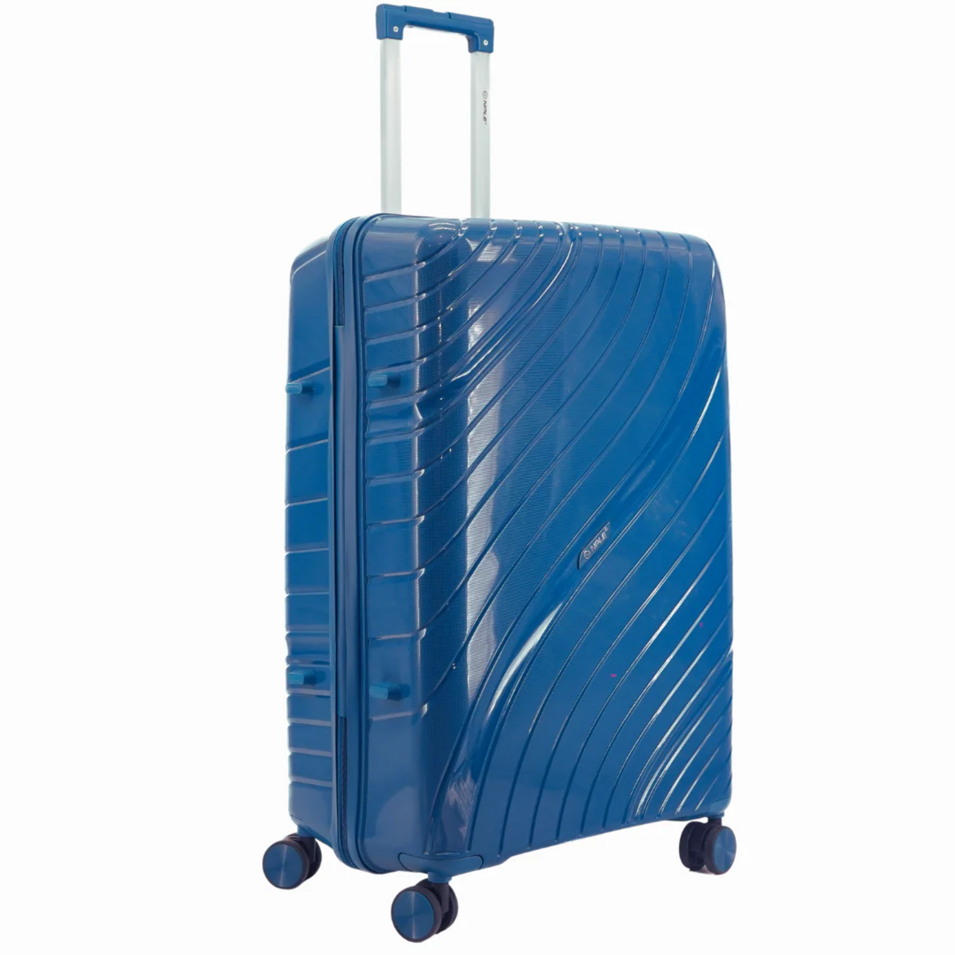 Set 4 trolley grande - medio - cabina-cabina p/c  BLU NPLE Linea travel guard pro