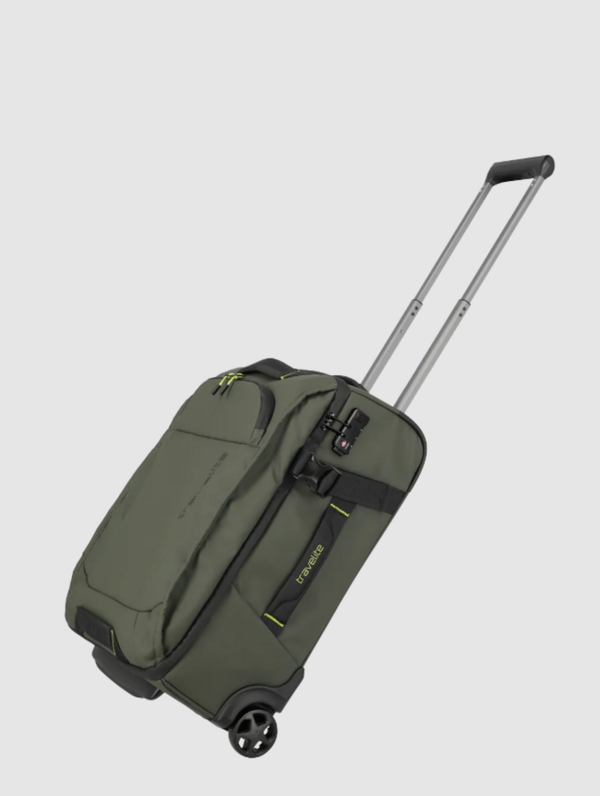 Trolley Cabina 2 ruote Khaki TRAVELITE Linea BRIIZE