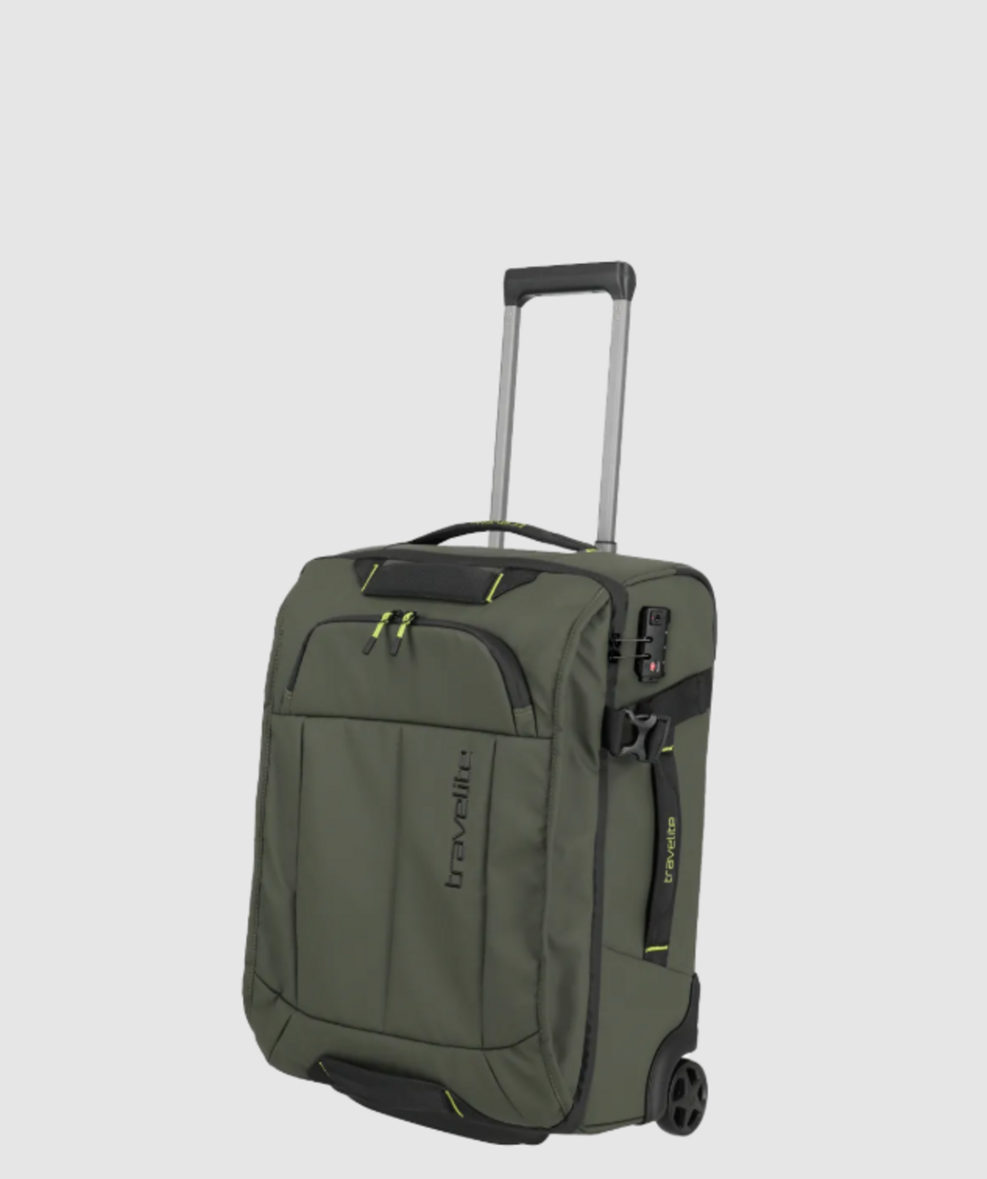 Trolley Cabina 2 ruote Khaki TRAVELITE Linea BRIIZE