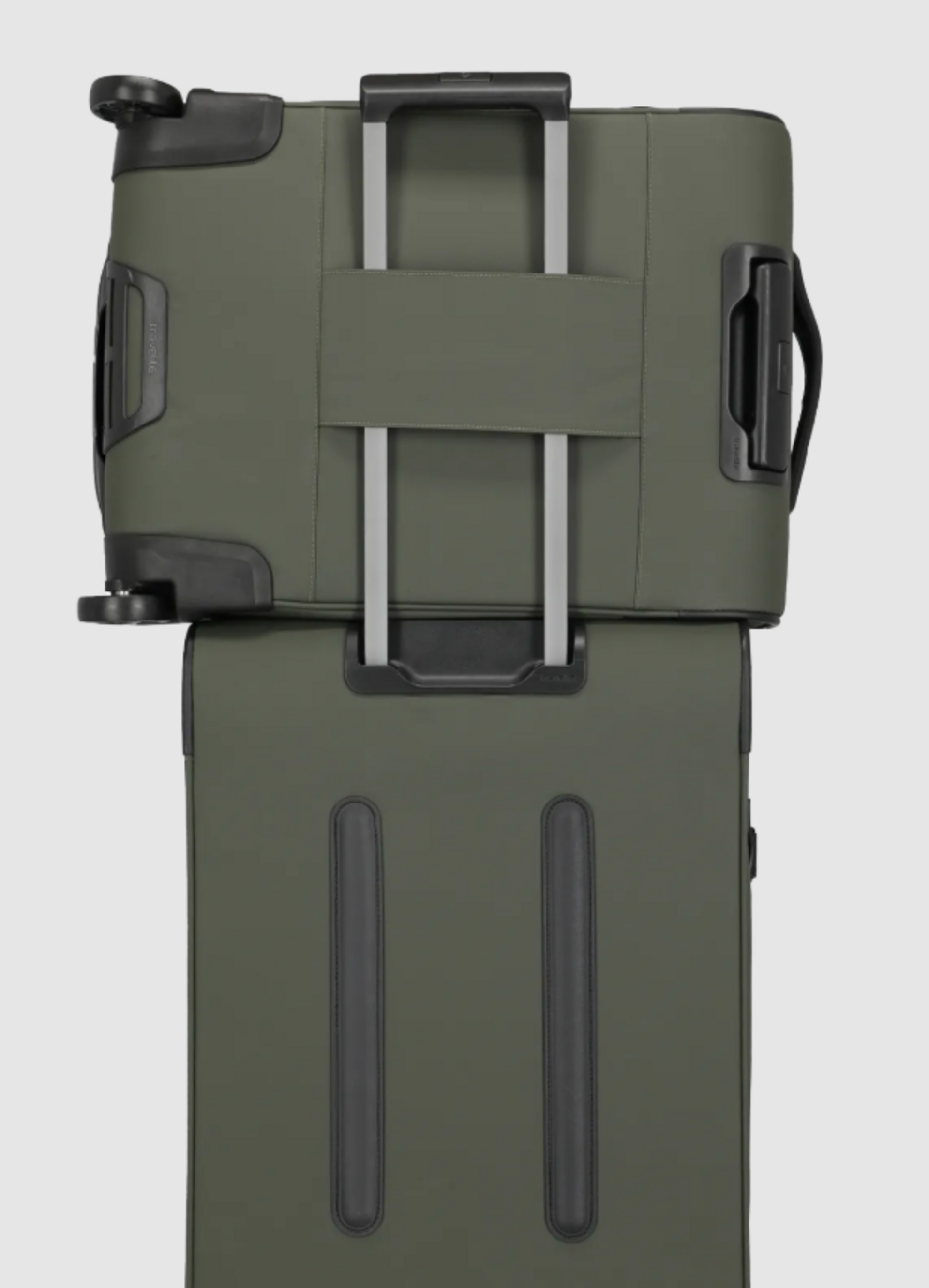 Trolley Cabina 2 ruote Khaki TRAVELITE Linea BRIIZE
