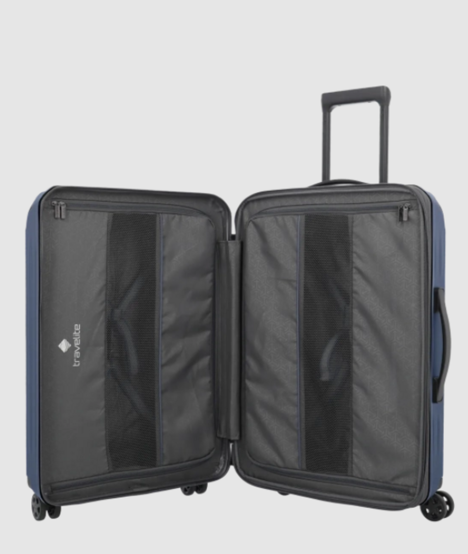 TROLLEY MEDIO L  4 ruote ESPANDIBILE  DENIMBLU TRAVELITE linea DYNAMIIC