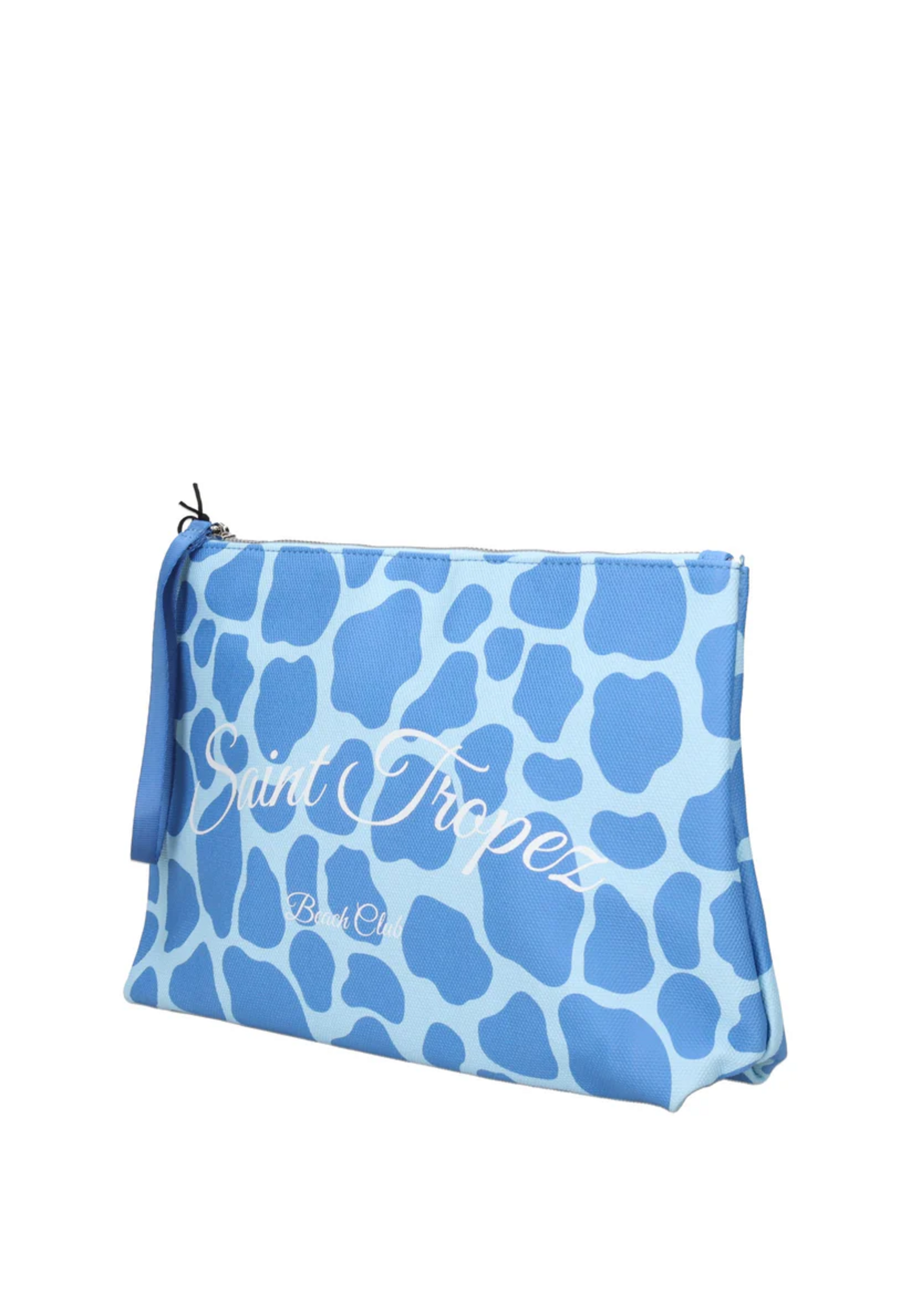 POCHETTE MARE  TESSUTO GOMMATO BLU KUVE linea ATLANTIS