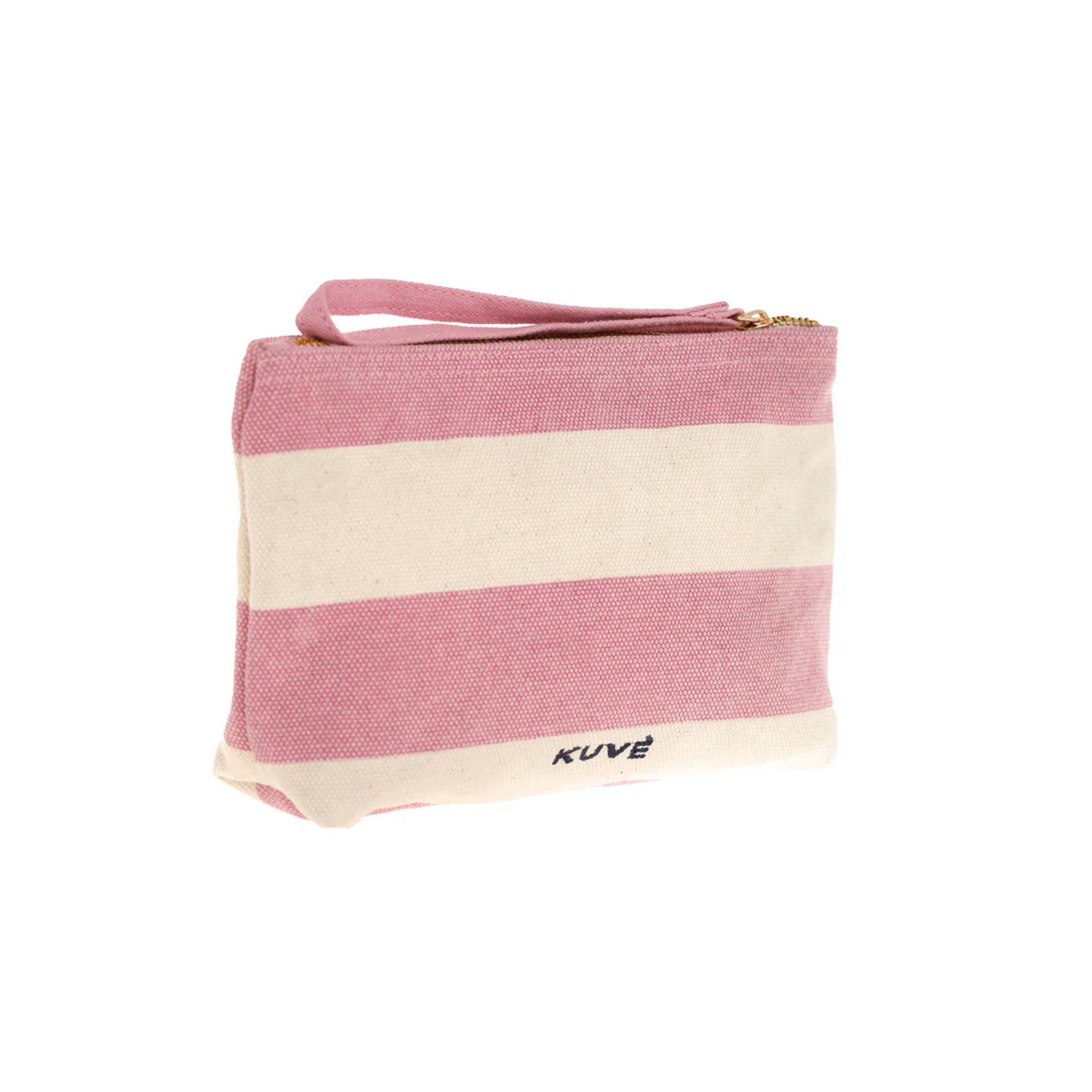 POCHETTE  TESSUTO CANVAS KBS55A513S PINK KUVE linea HORIZON STRIPE