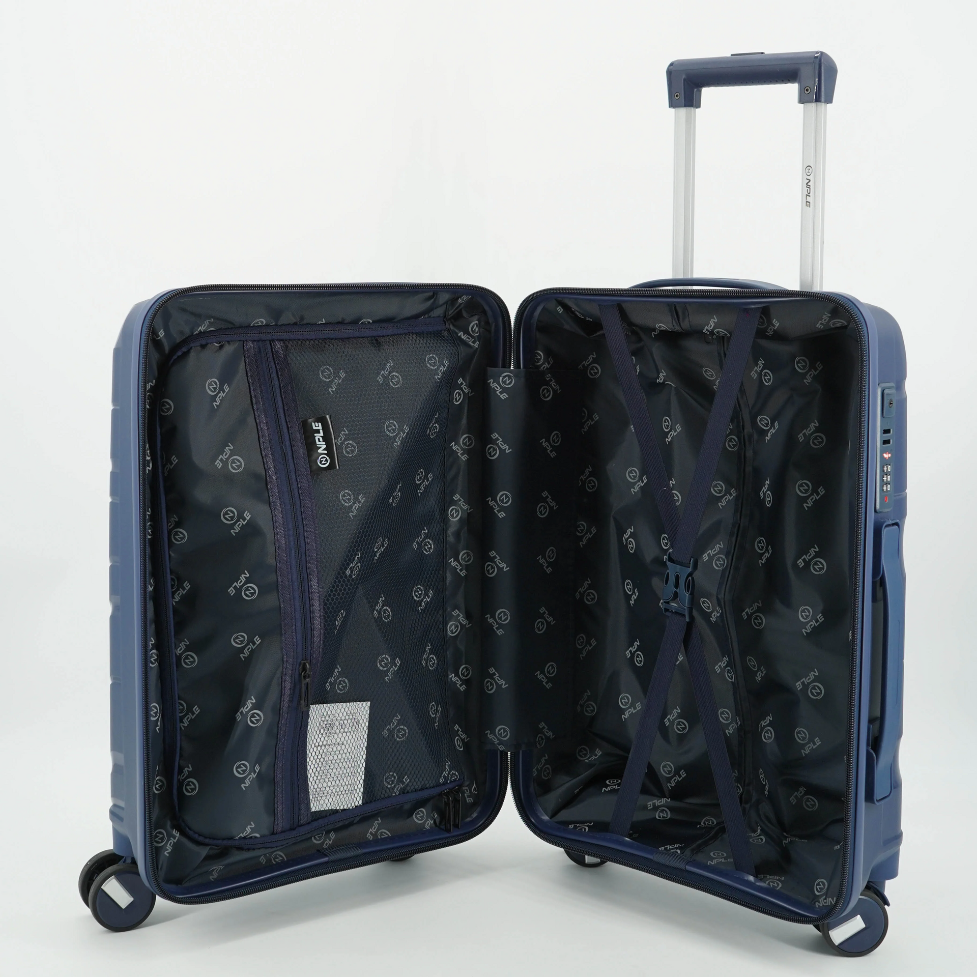 Trolley cabina-cabina S 4 RUOTE BLU NPLE HOLD CASE