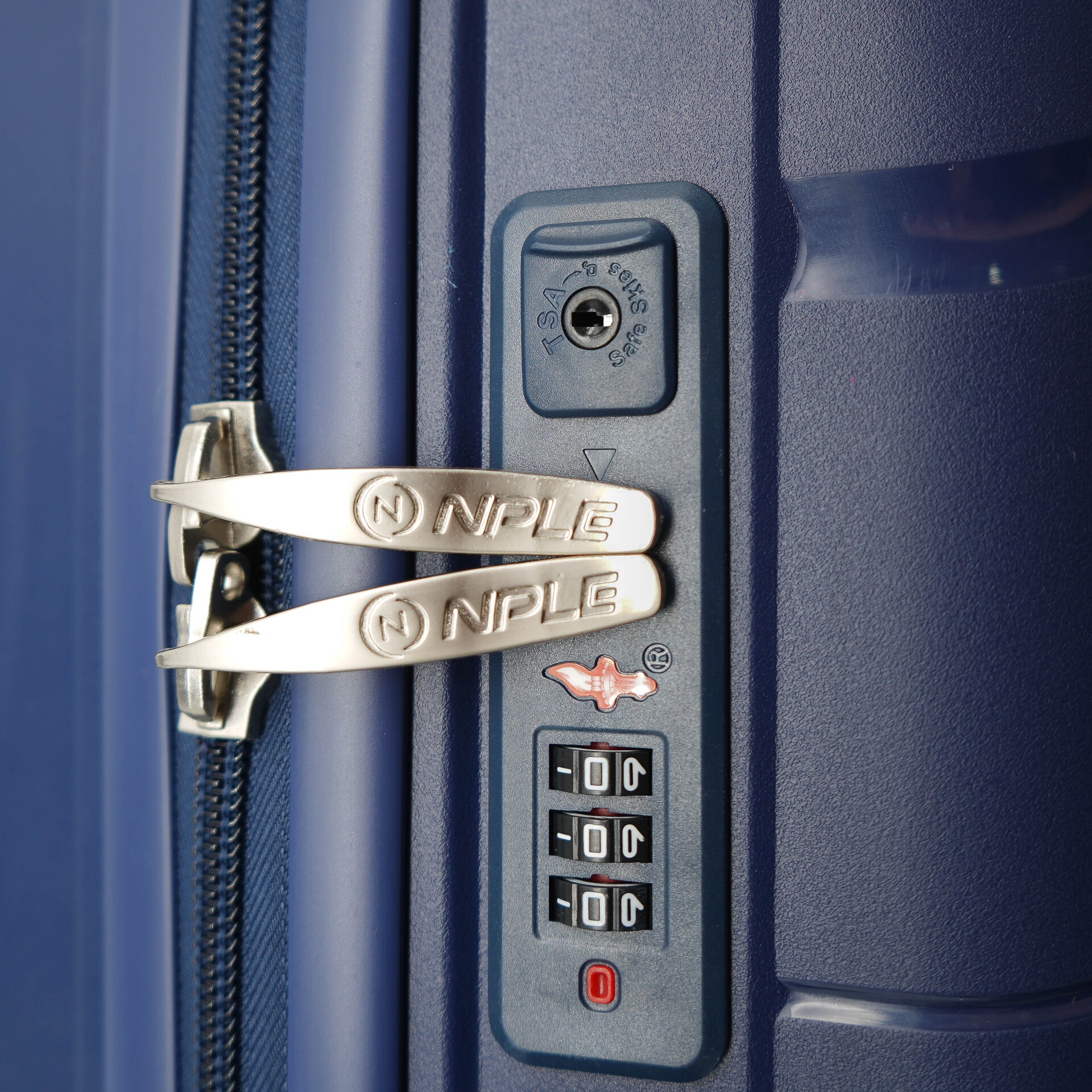 Trolley cabina-cabina S 4 RUOTE BLU NPLE HOLD CASE