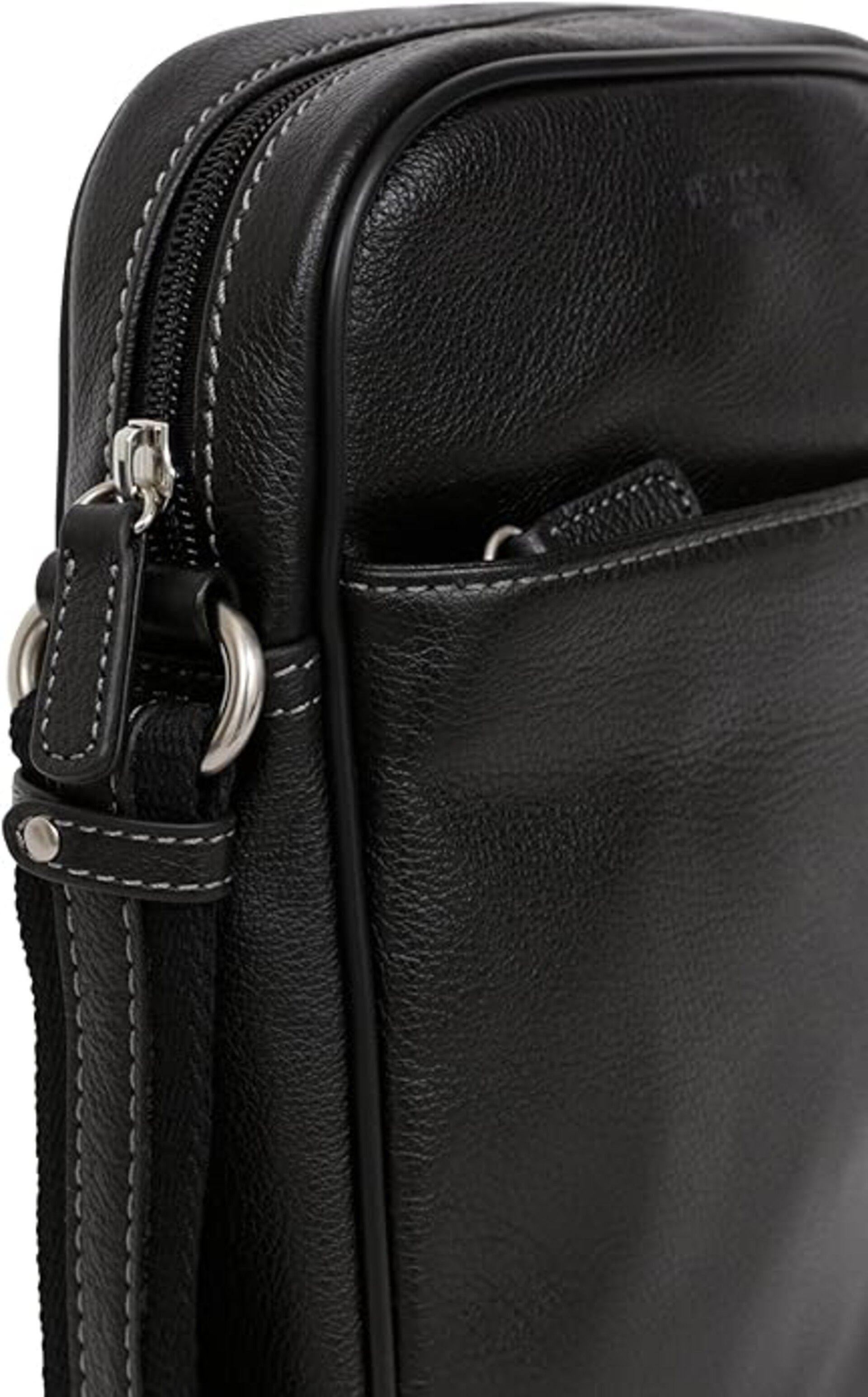 BORSELLO PELLE  UOMO HEXAGONA comfort
