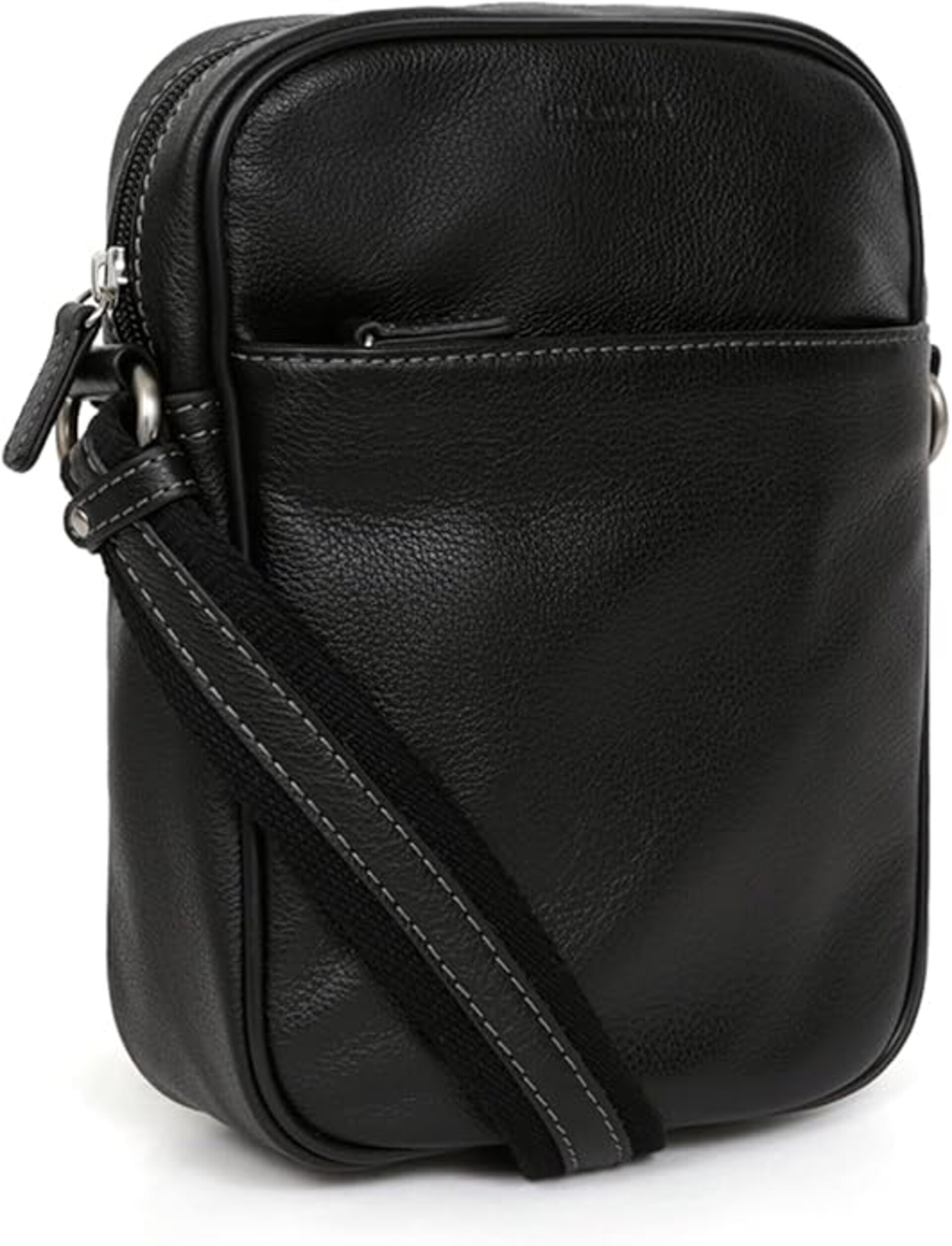 BORSELLO PELLE  UOMO HEXAGONA comfort