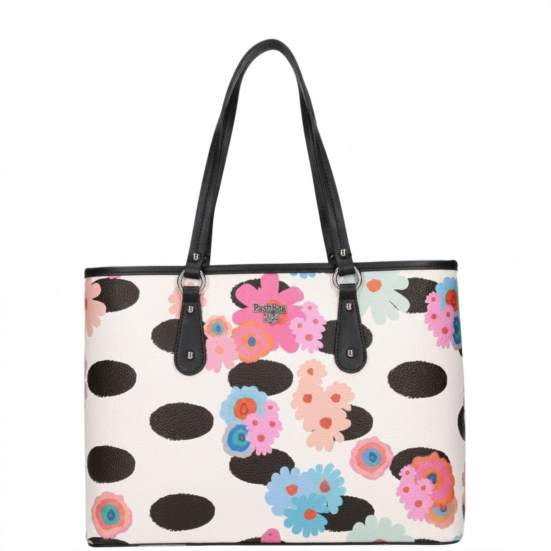 BORSA SHOPPER  BIANCO CANDIES PASHBAG JANINE