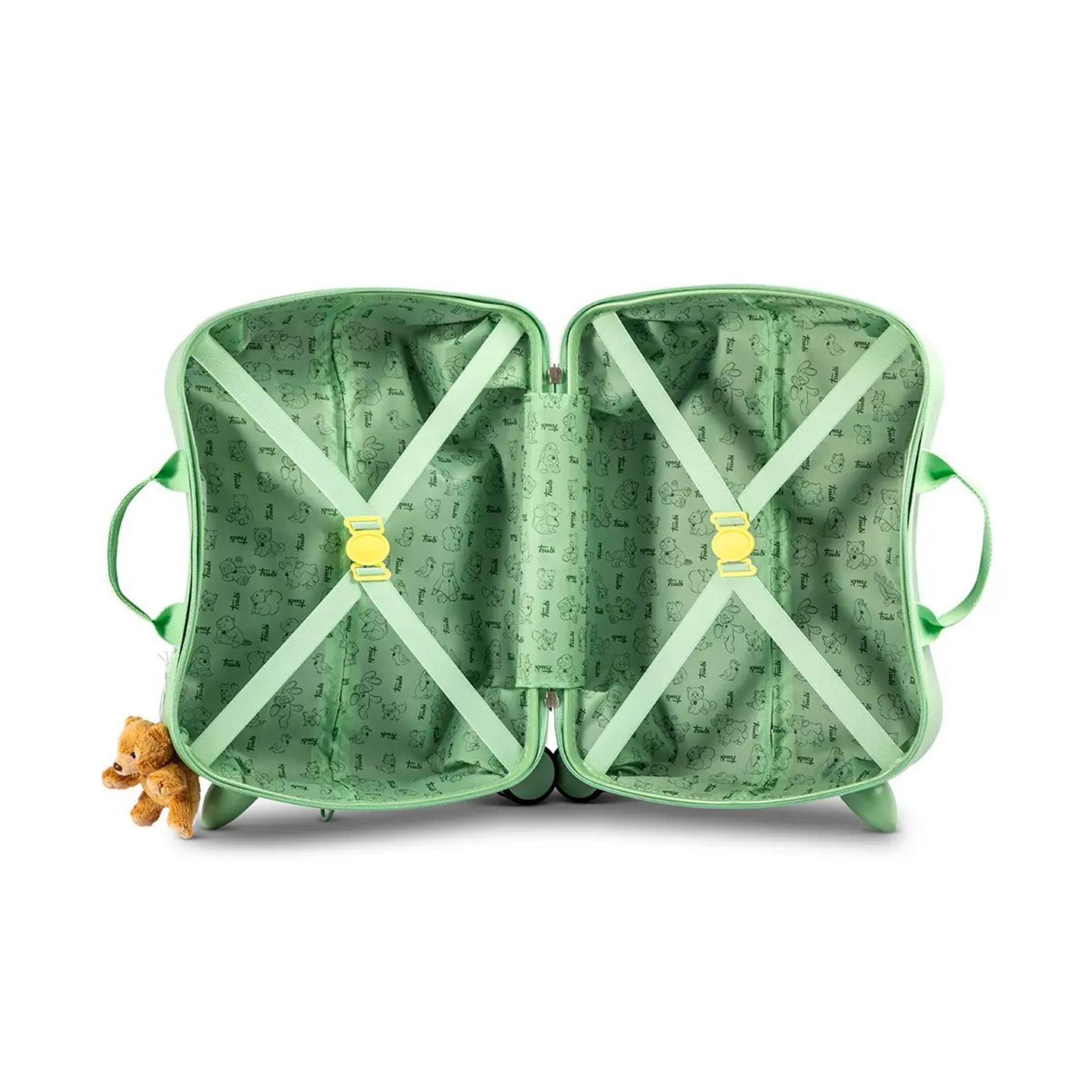 VALIGIA CAVALCABILE 4 R VERDE TRUDI SWEET PAL