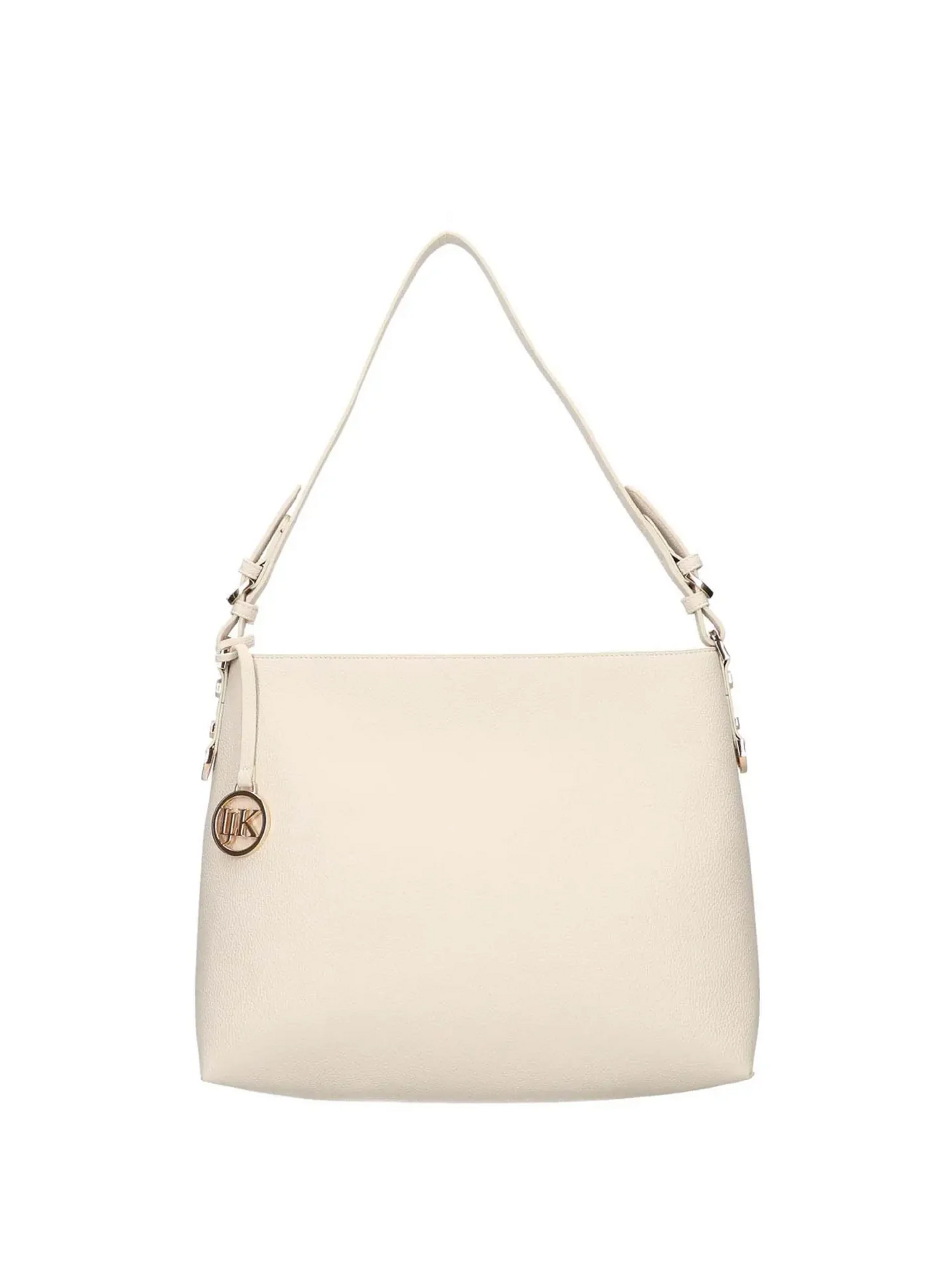 BORSA A TRACOLLA   BIANCO lumberjack