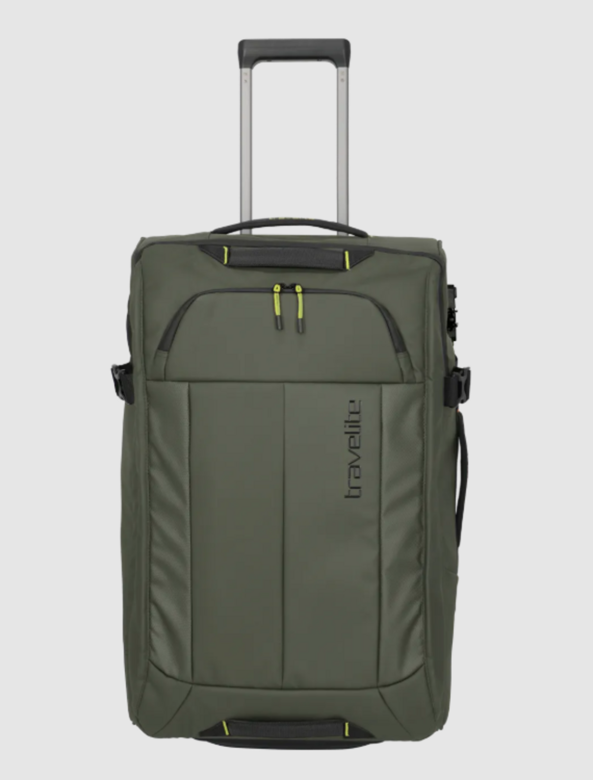 Trolley  medio  2 ruote Khaki TRAVELITE Linea BRIIZE
