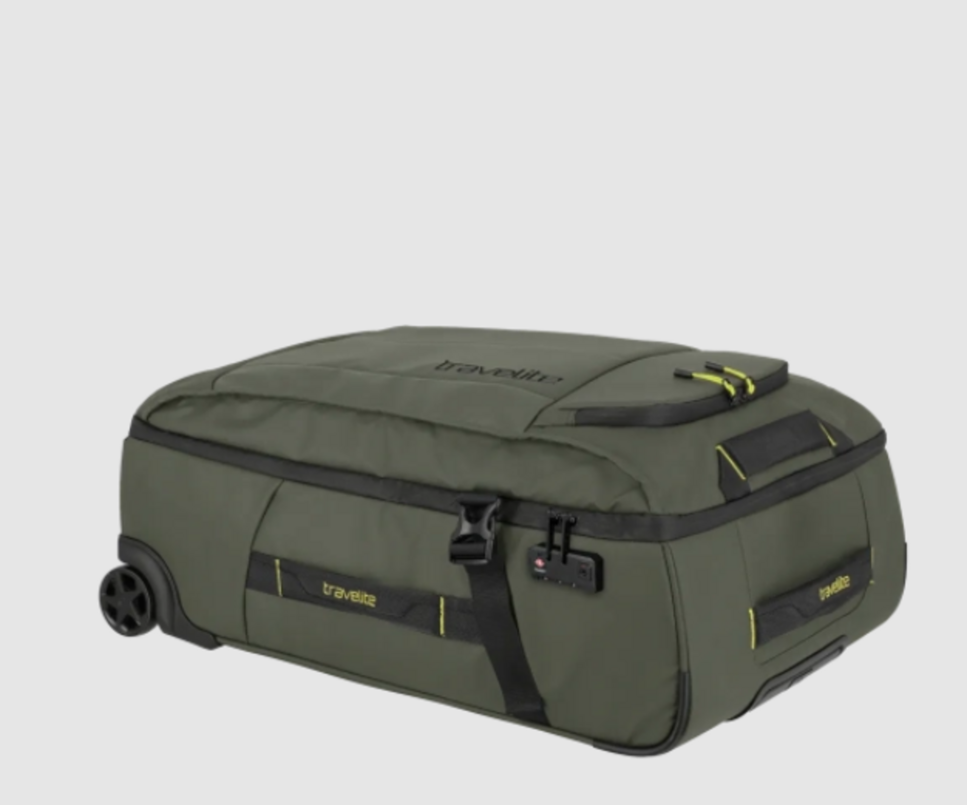 Trolley  medio  2 ruote Khaki TRAVELITE Linea BRIIZE