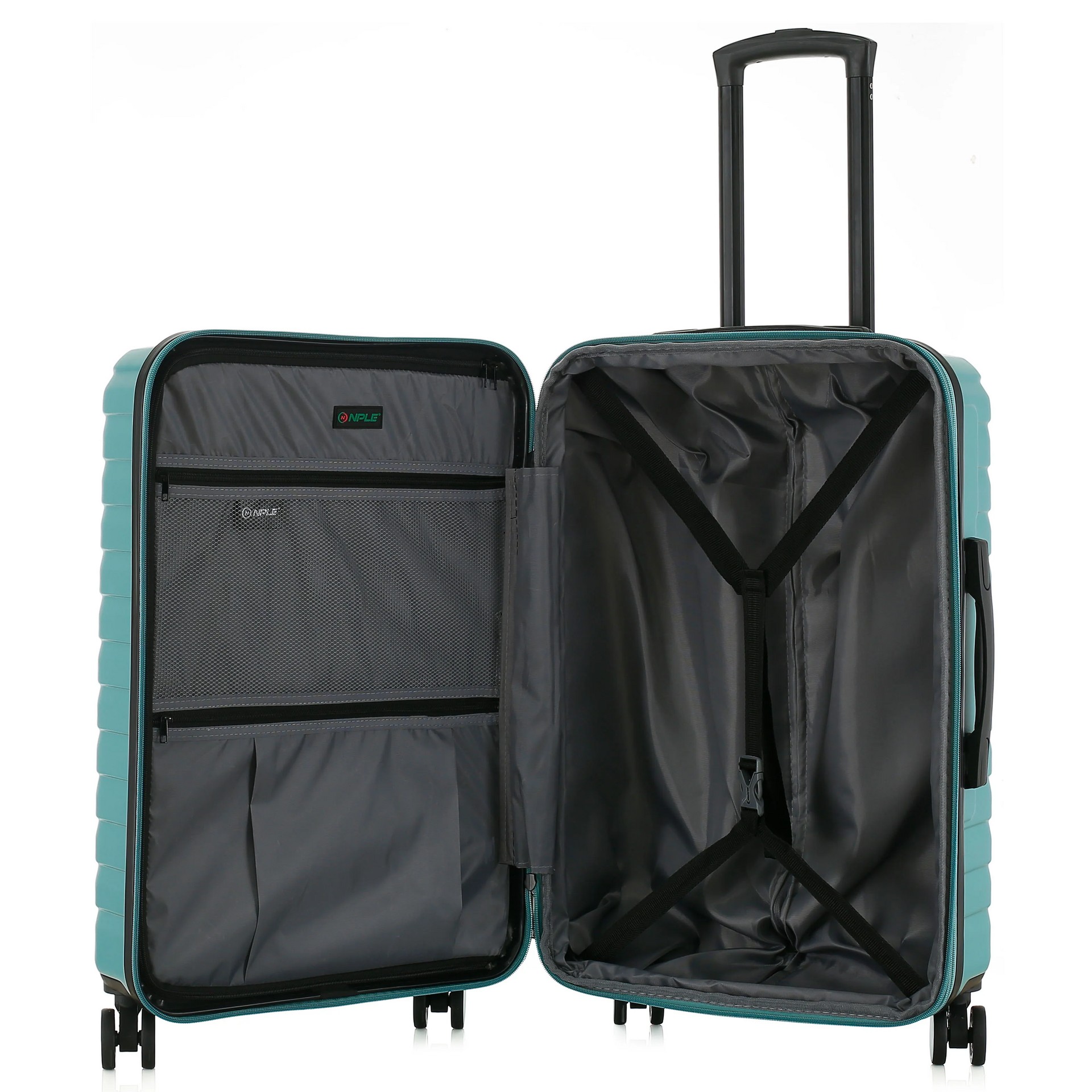 Trolley  4 Ruote Cabina Espandibile Verde NPLE KRYPTON