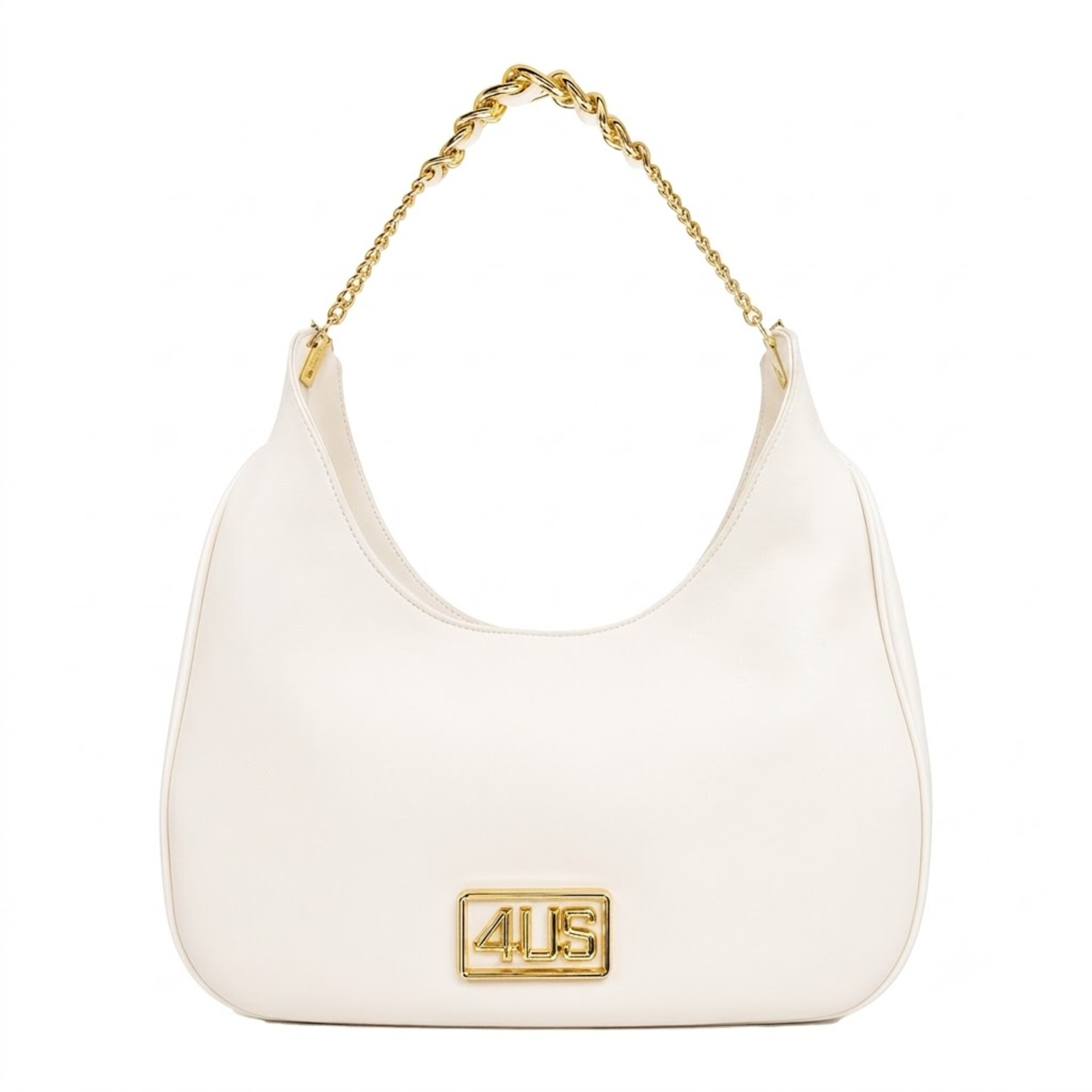 Borsa a tracolla Hobo  Bianco 4US CESARE  PACIOTTI LINEA TESS