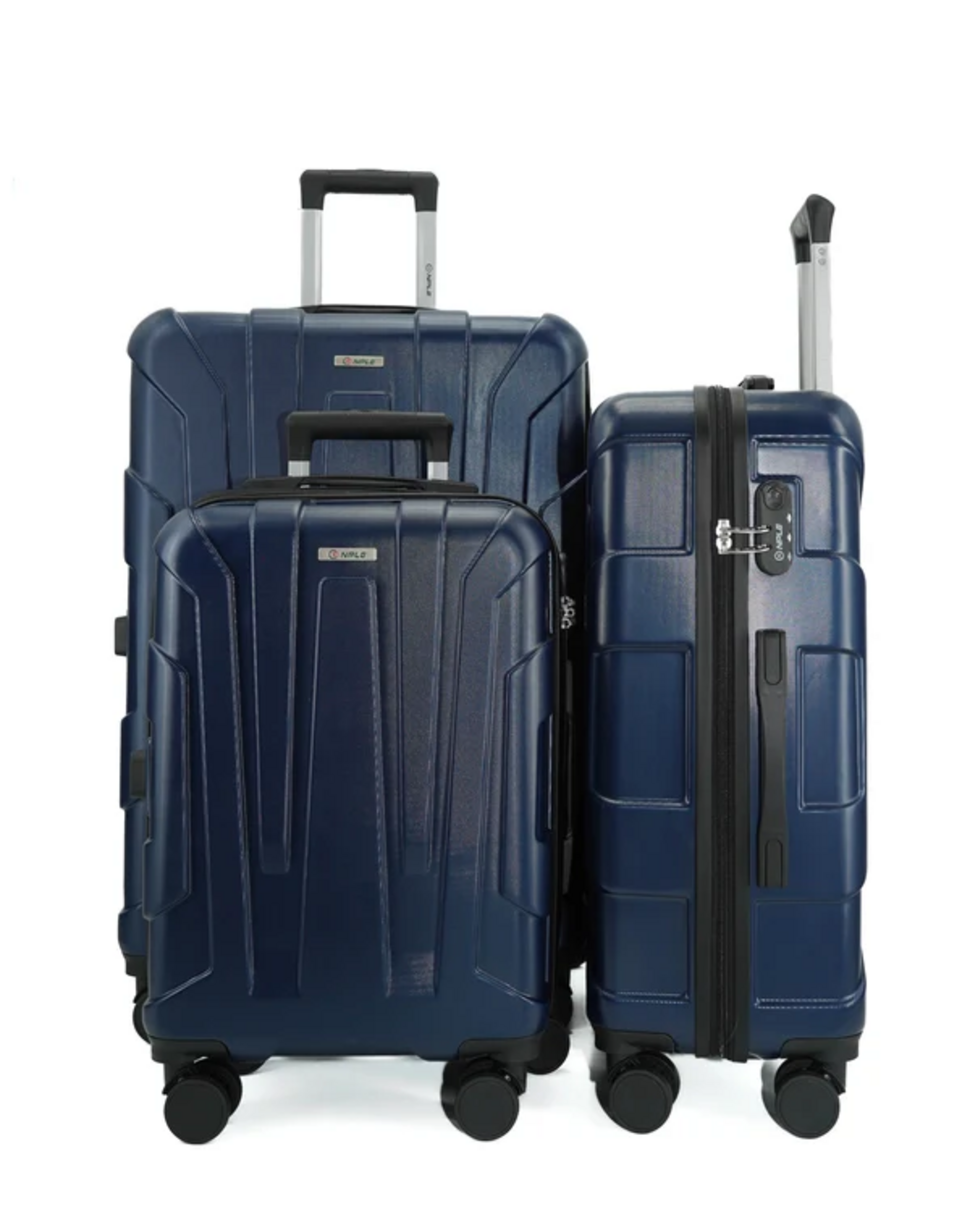 SET DI VALIGIE S+M+L SMART BASIC "BLUE NAVY" NPLE Linea  smart