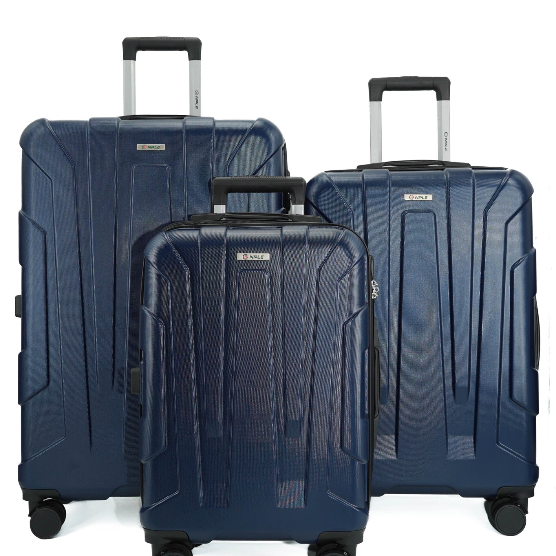 SET DI VALIGIE S+M+L SMART BASIC "BLUE NAVY" NPLE Linea  smart