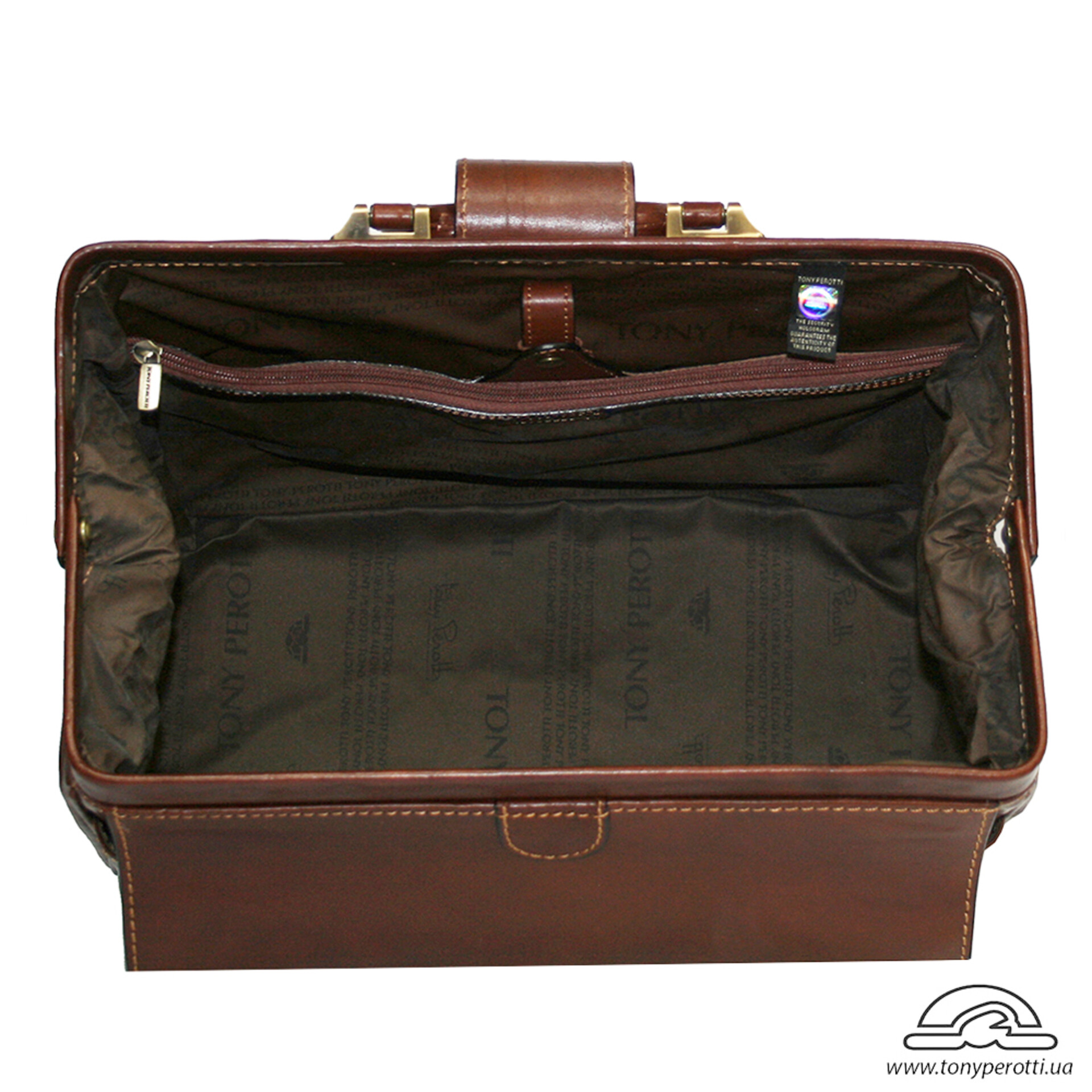 BORSA MEDICO  PELLE COGNAC TONY PEROTTI 8051