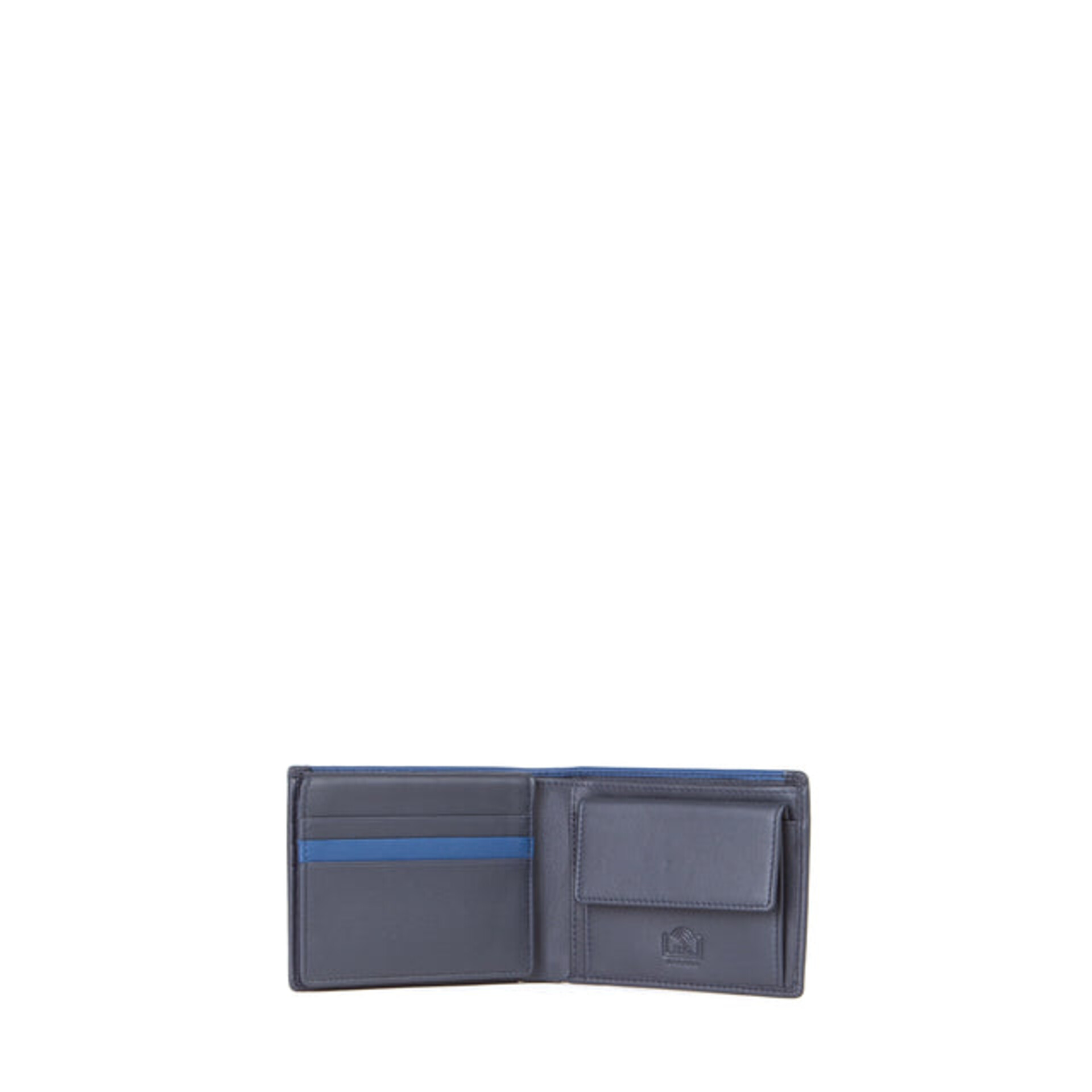 Portafoglio in Pelle Uomo Blu VALENTINO LINEA RUSH