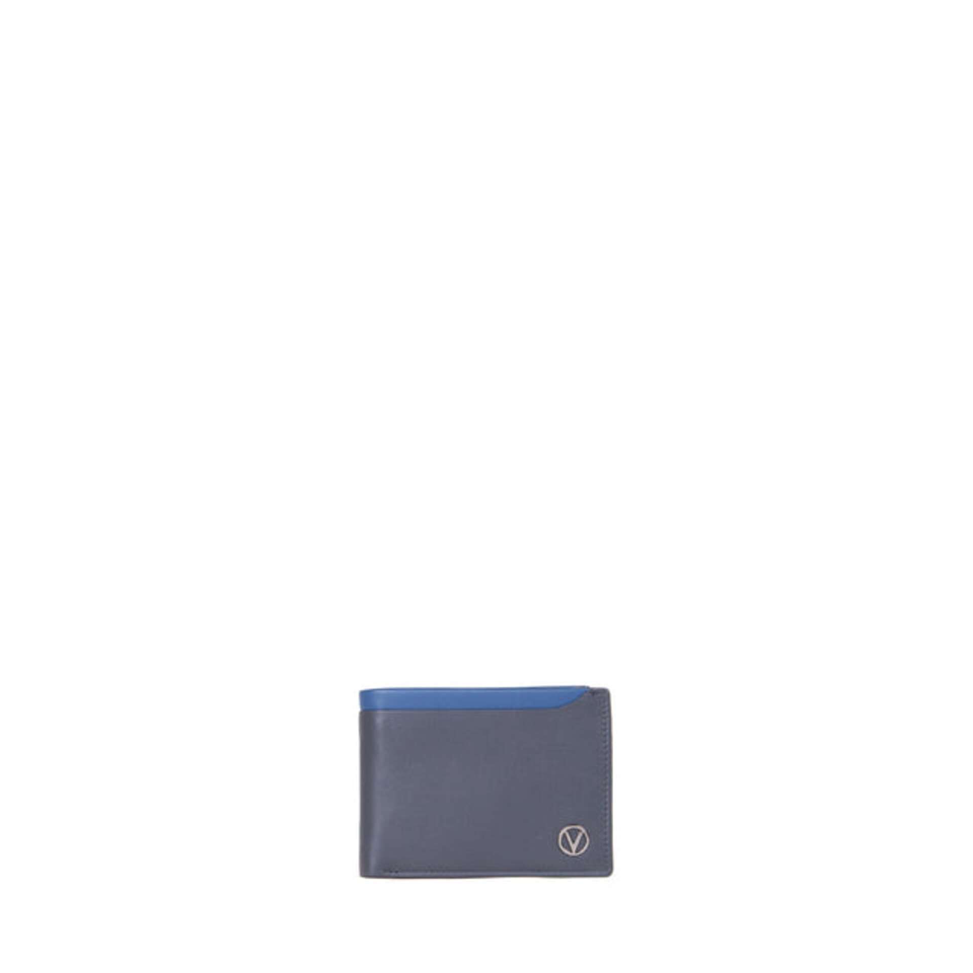 Portafoglio in Pelle Uomo Blu VALENTINO LINEA RUSH