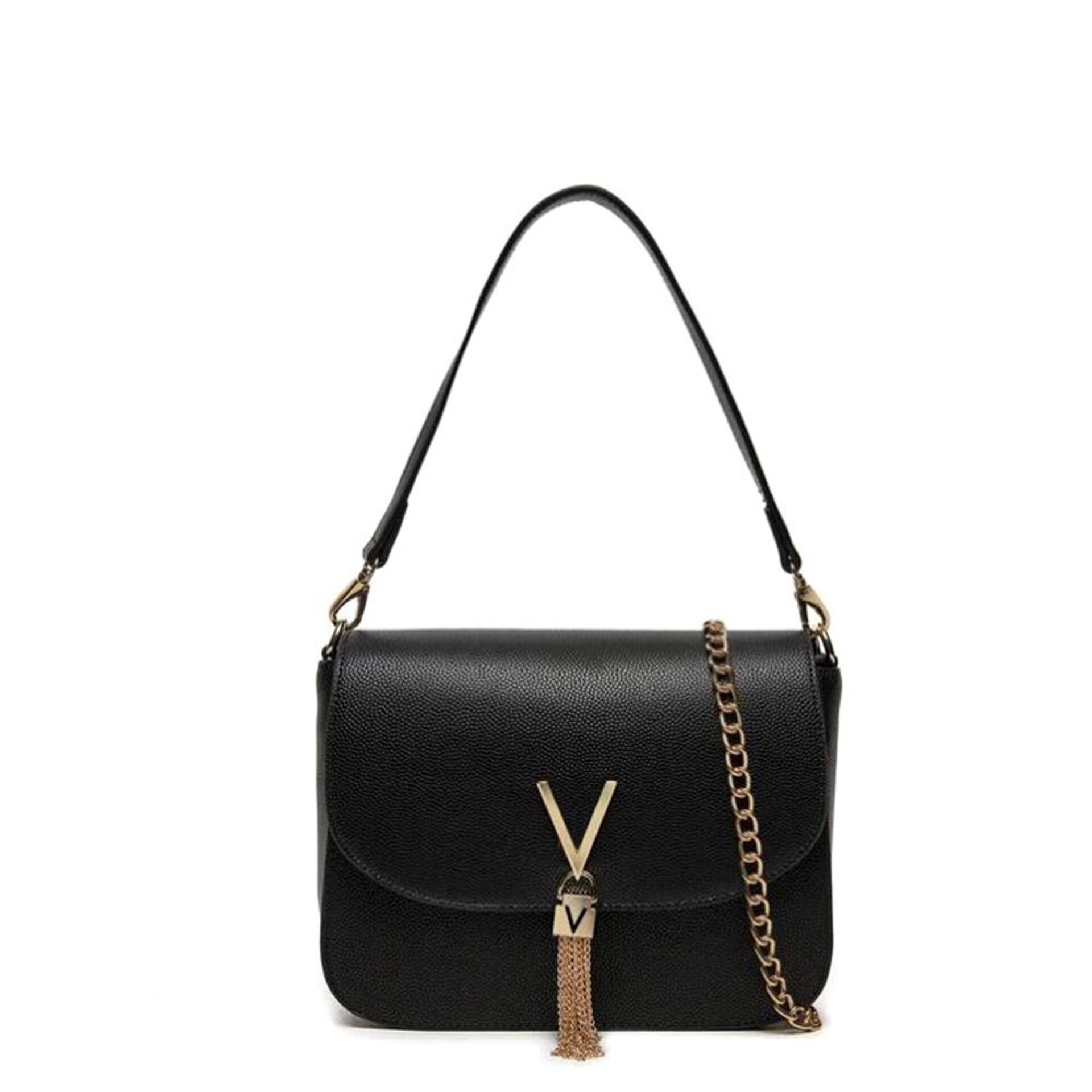 Borsa a Tracolla a grana metallizzata VALENTINO Linea Divina