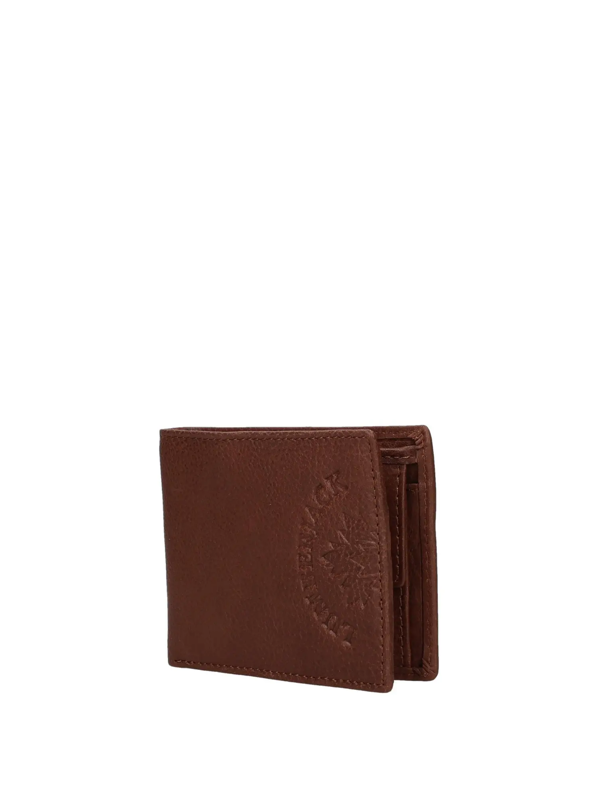 PORTAFOGLIO PELLE  UOMO MARRONE lumberjack LINEA TRUMBLE