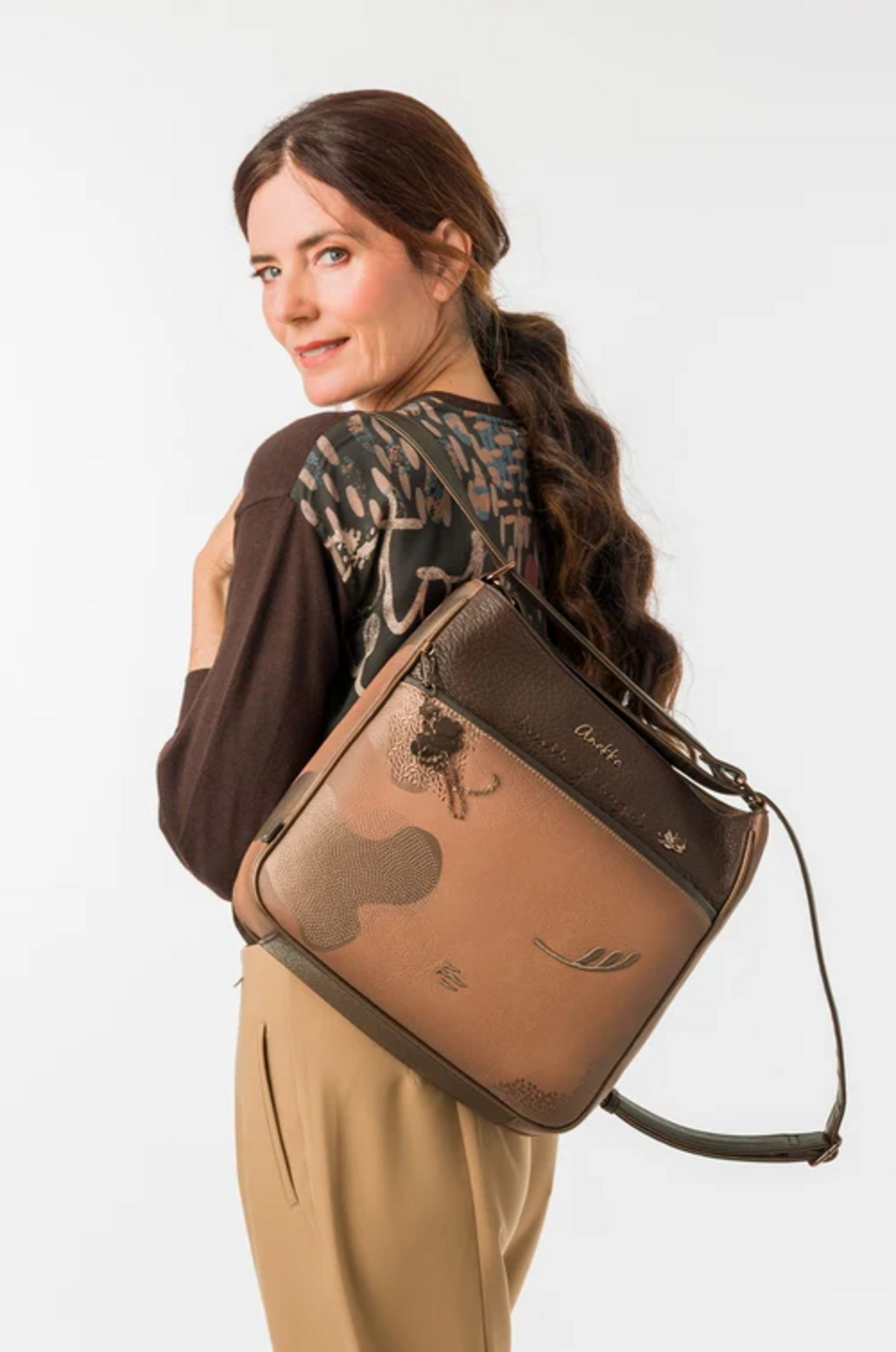 BORSA A TRACOLLA-ZAINO ANEKKE Linea VOYAGE