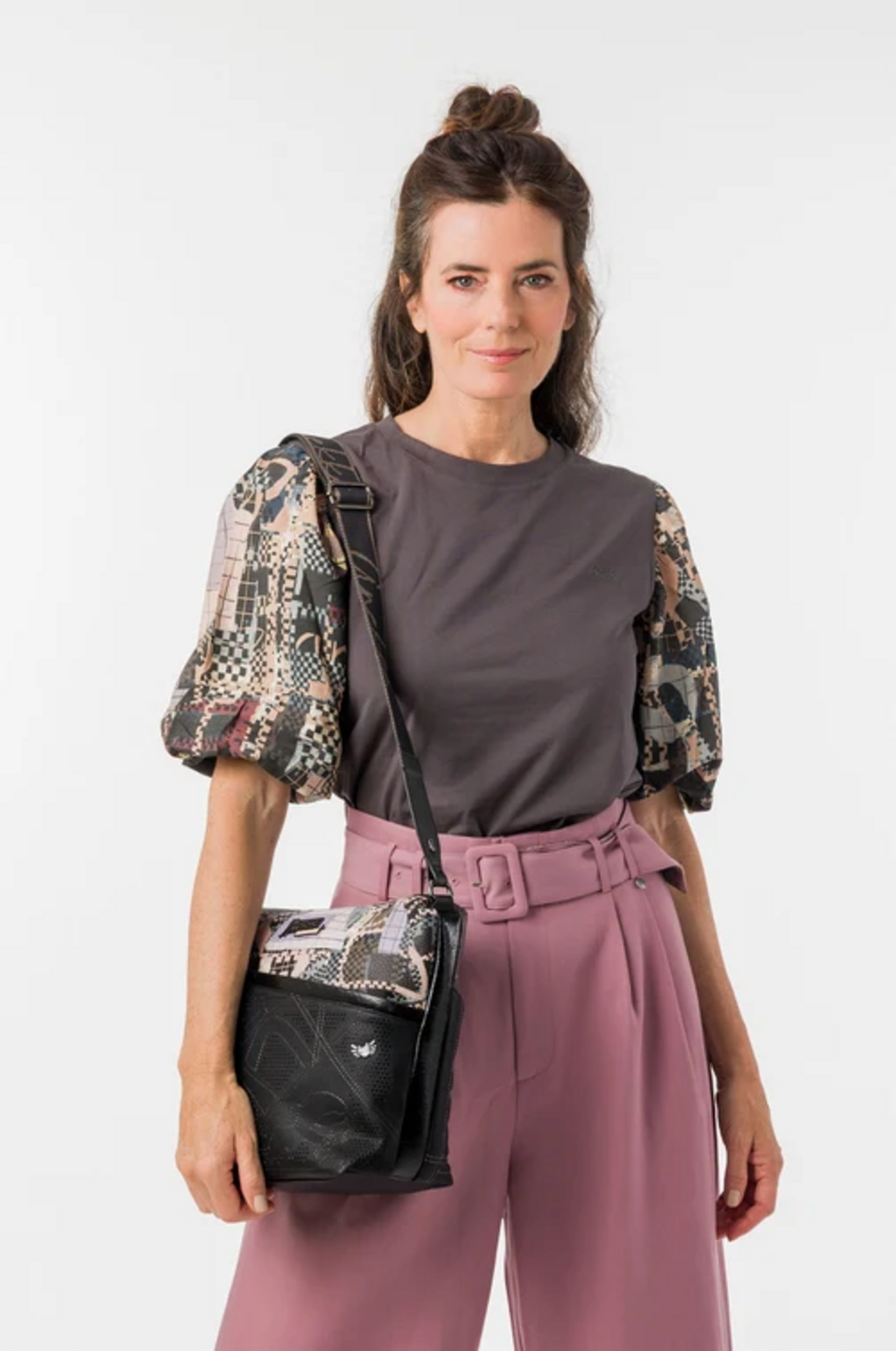 BORSA A TRACOLLA ANEKKE Linea IRON