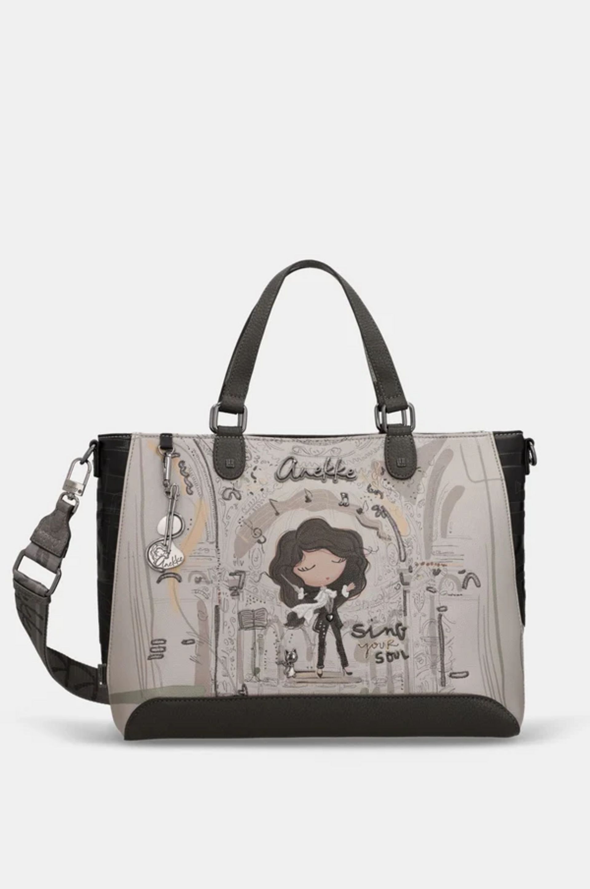 BORSA  A MANO CON TRACOLLA ANEKKE Linea ORCHESTRA