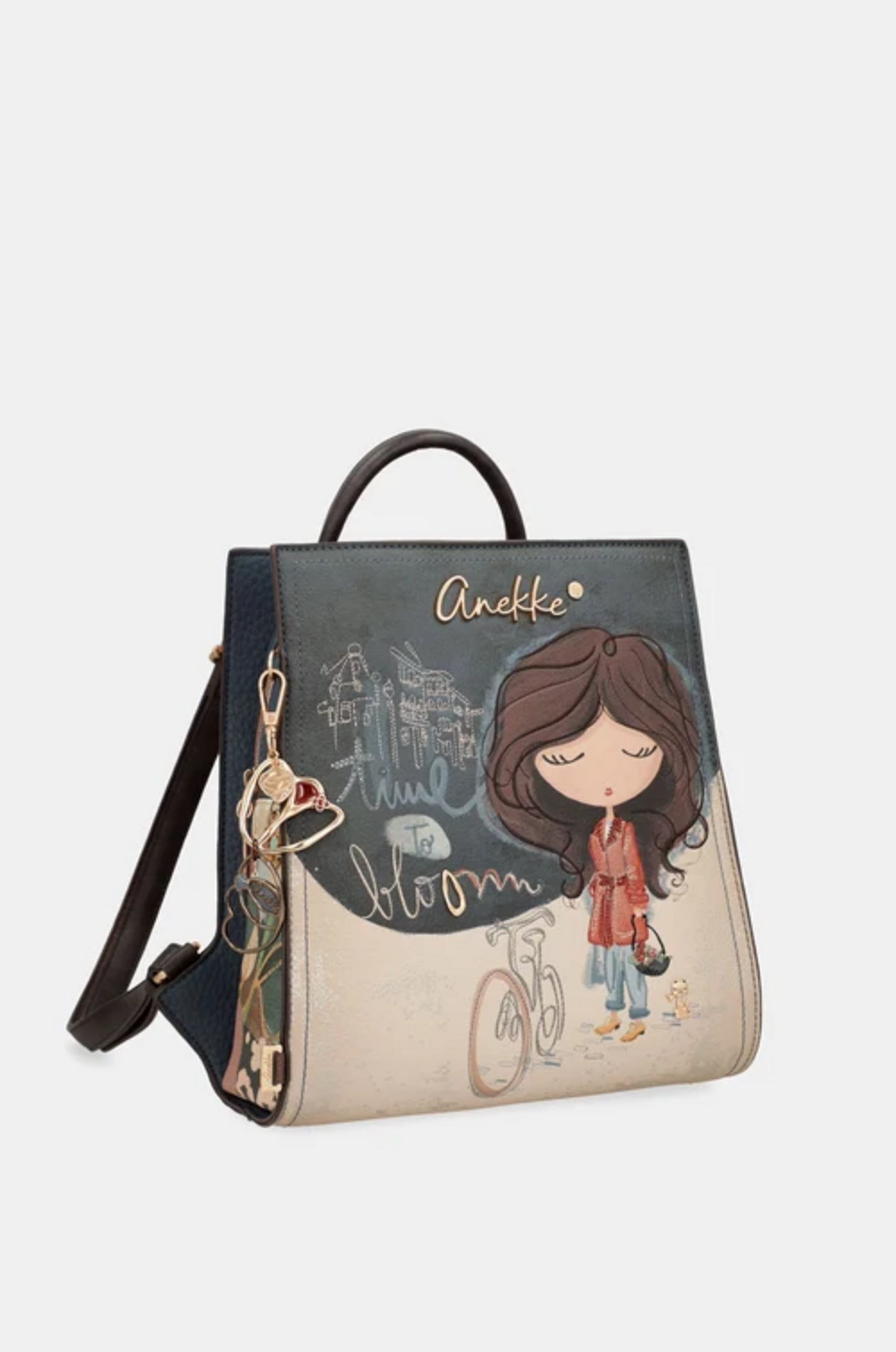 BORSA  A ZAINO  2 SCOMPARTI ANEKKE Linea Tulip