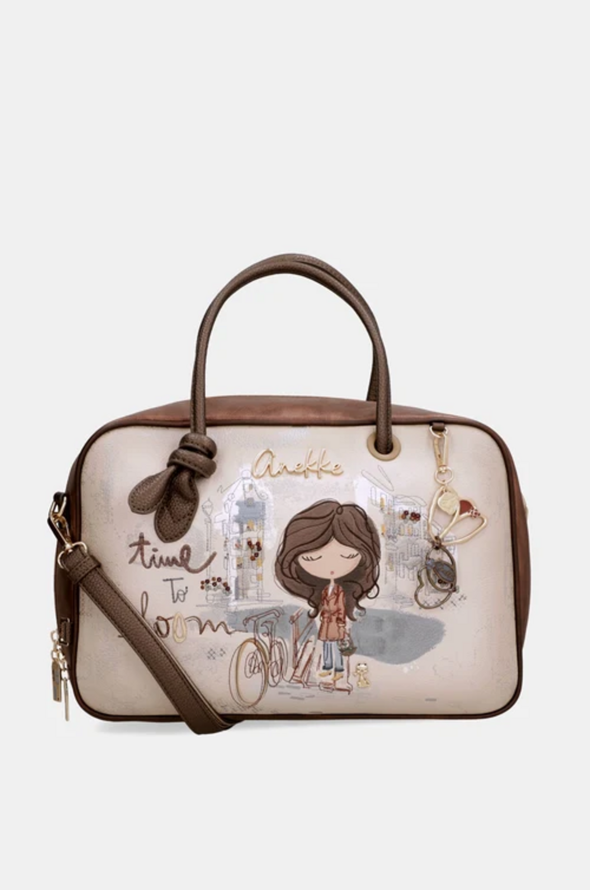 BORSA  A MANO CON TRACOLLA ANEKKE Linea Tulip
