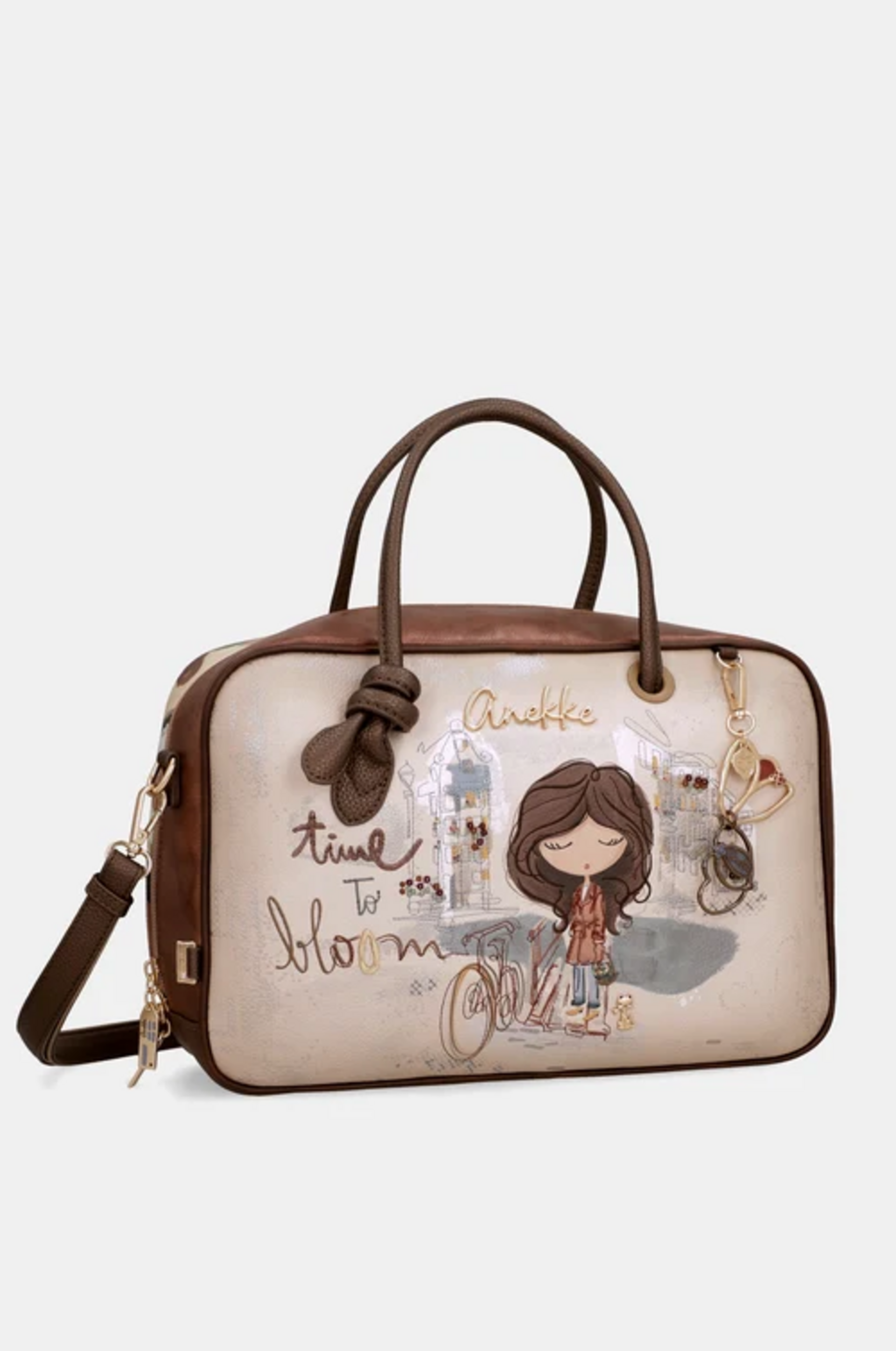 BORSA  A MANO CON TRACOLLA ANEKKE Linea Tulip