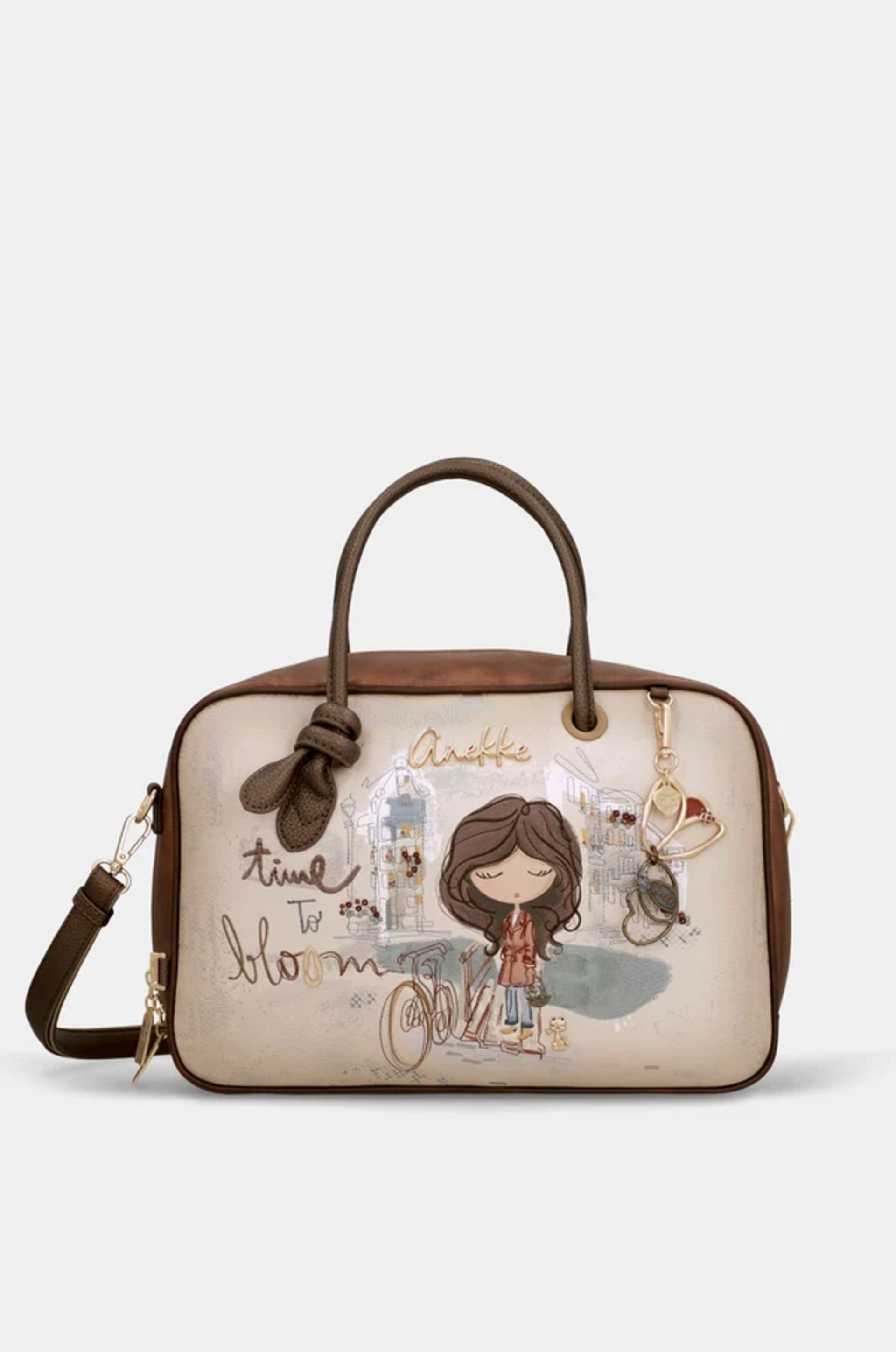 BORSA  A MANO CON TRACOLLA ANEKKE Linea Tulip