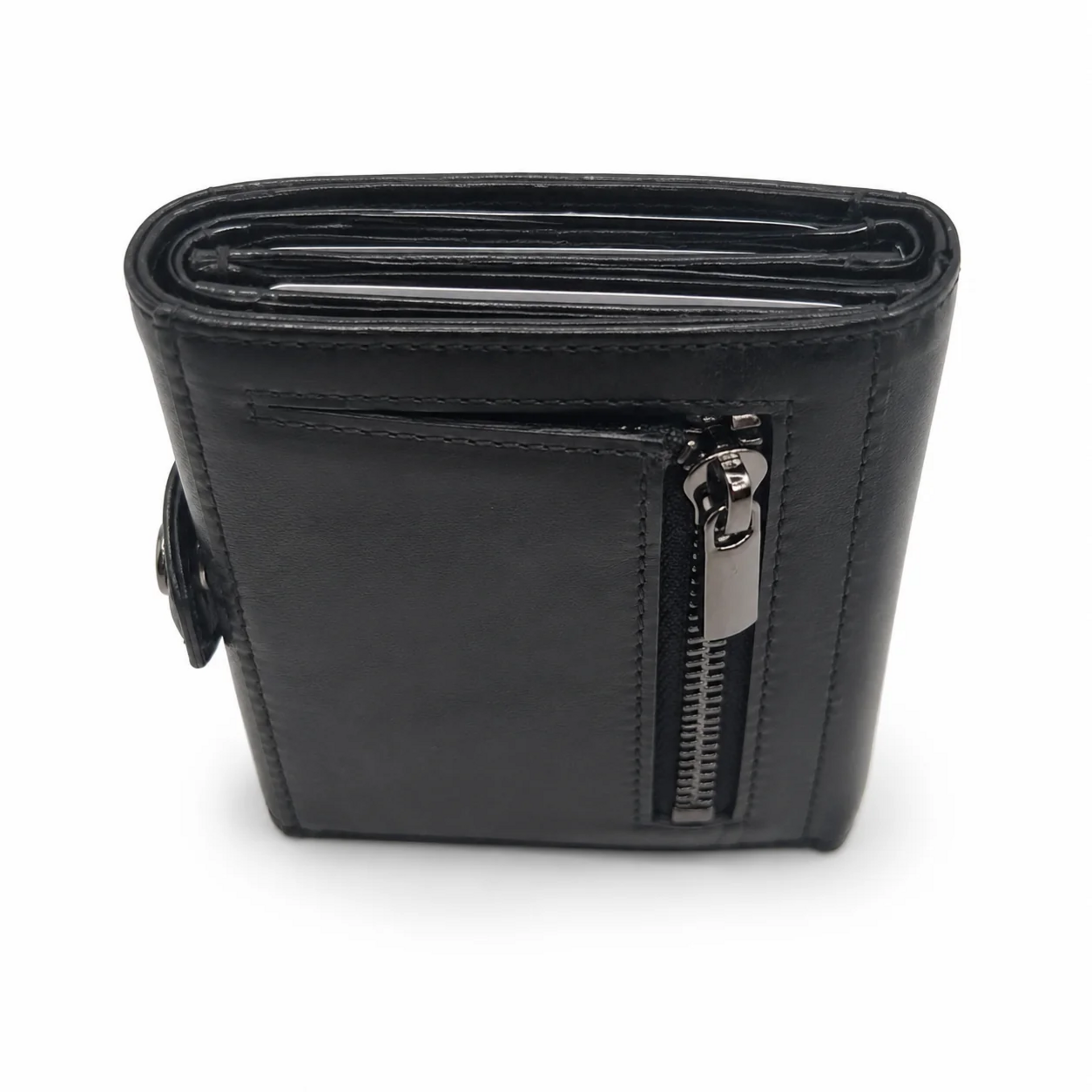 Porta Carte Credito pelle  RFID Uomo nero CESARE  PACIOTTI 4SU MW9