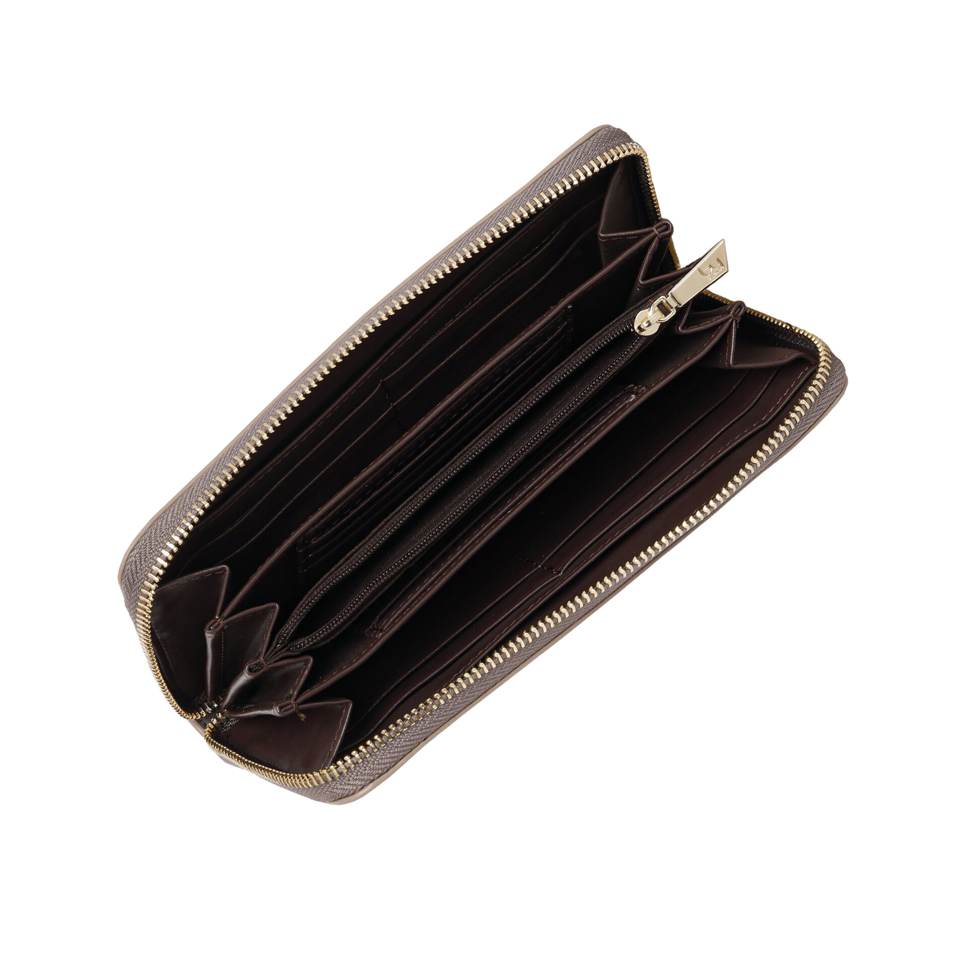PORTAFOGLIO DONNA CERNIERA CIOCCOLATO By Byblos LINEA NOTREDAME