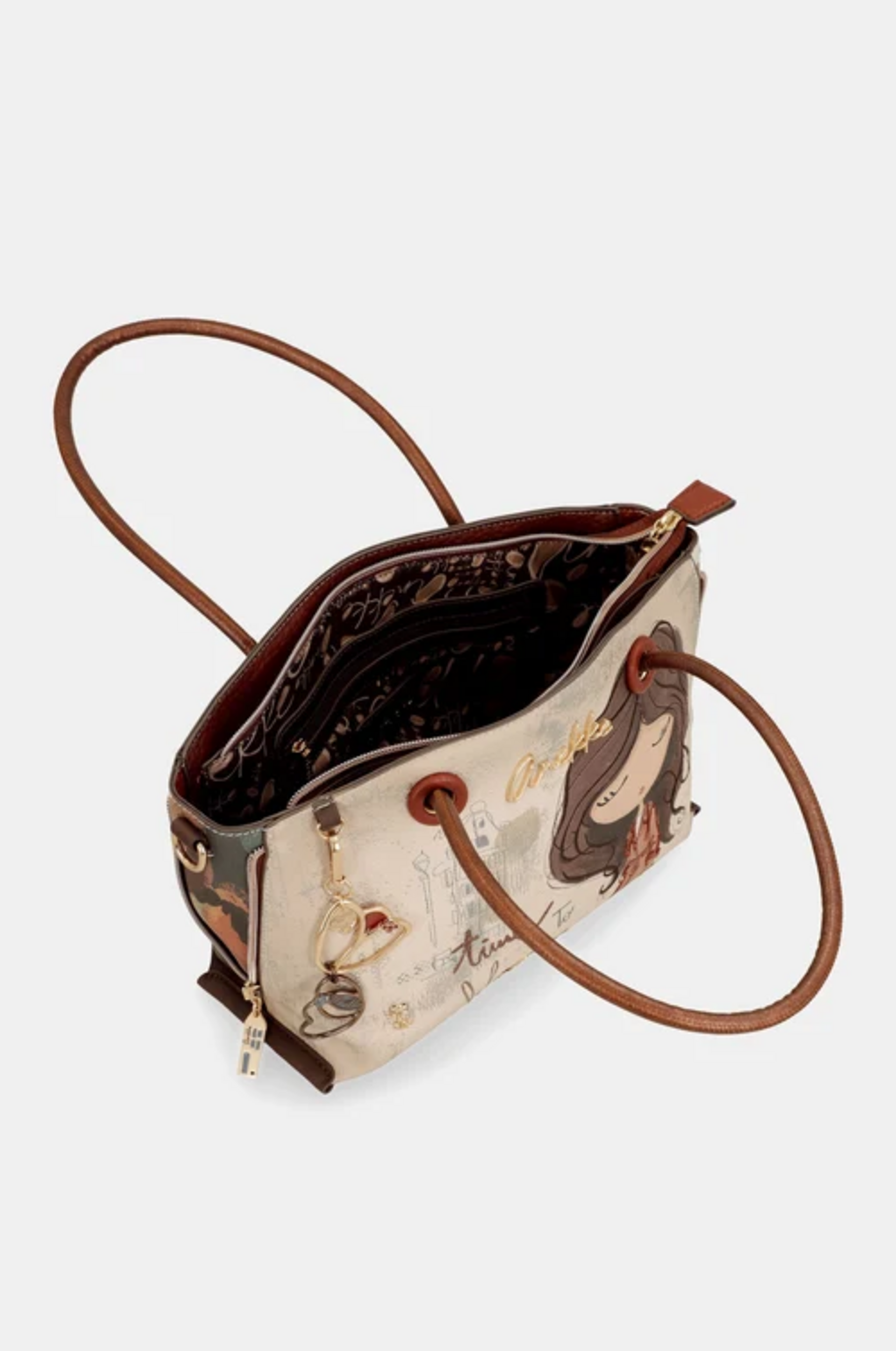 BORSA  A MANO CON TRACOLLA ANEKKE Linea Tulip