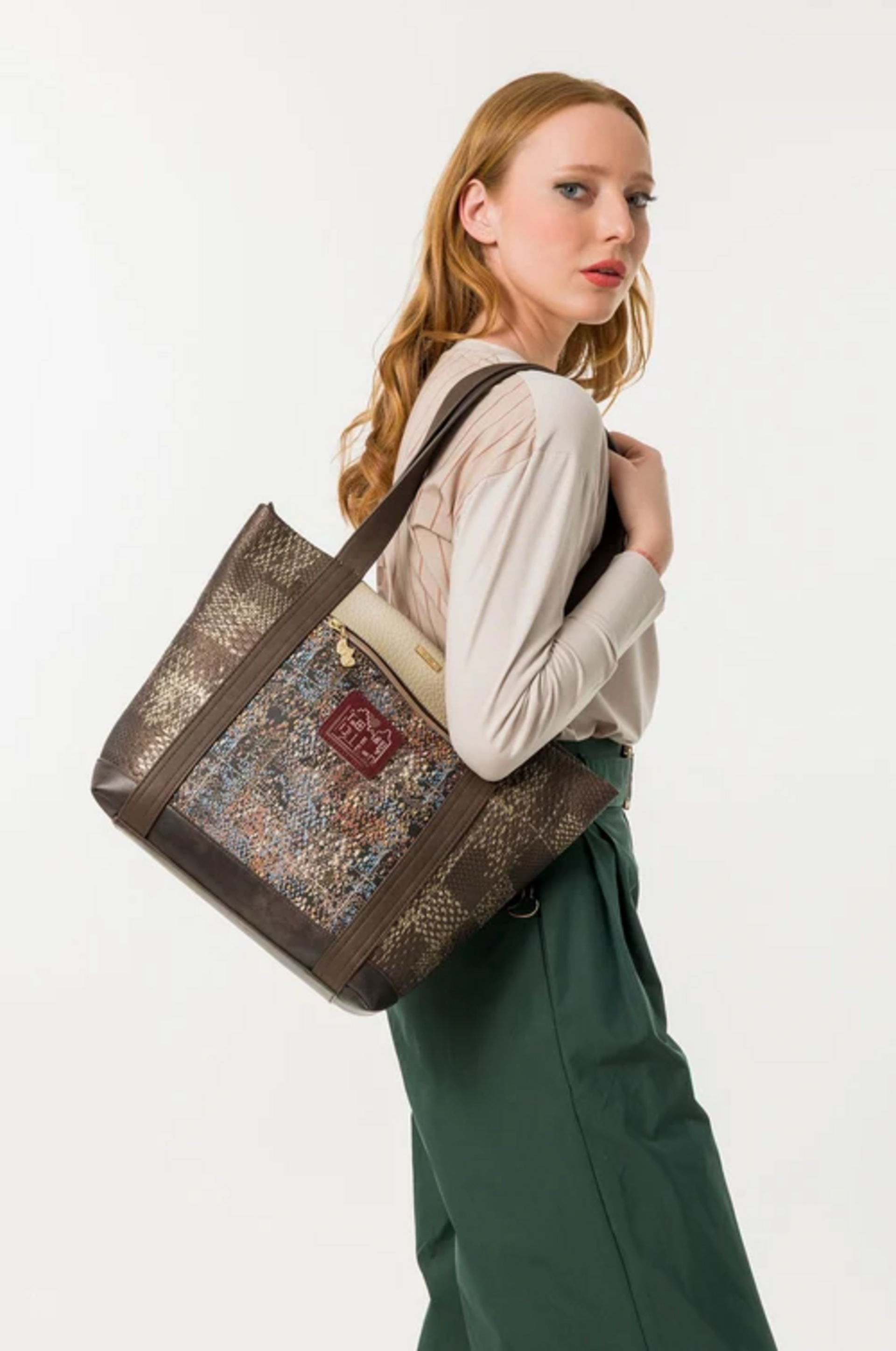 BORSA  SHOPPER ANEKKE Linea Tulip