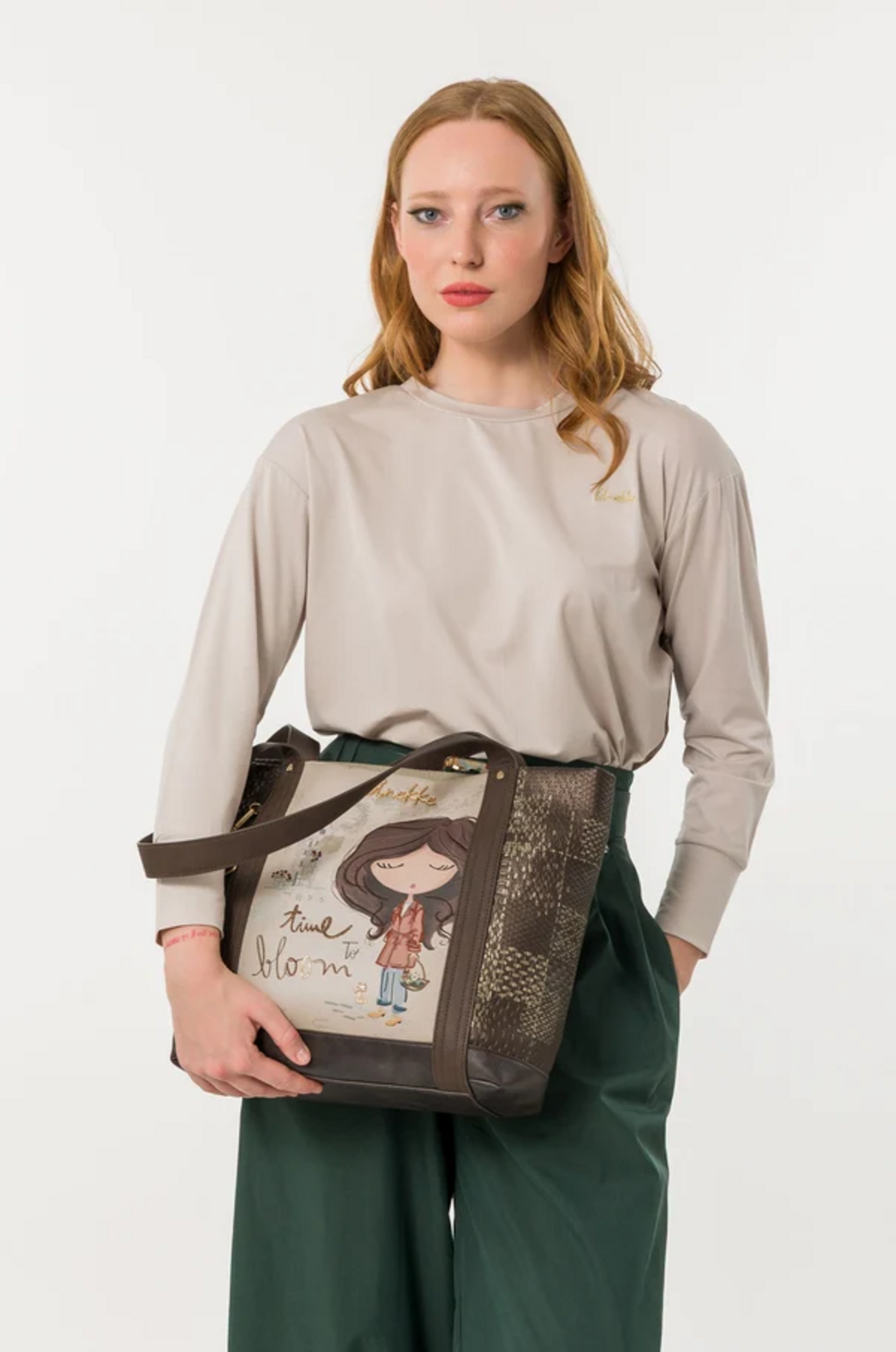 BORSA  SHOPPER ANEKKE Linea Tulip