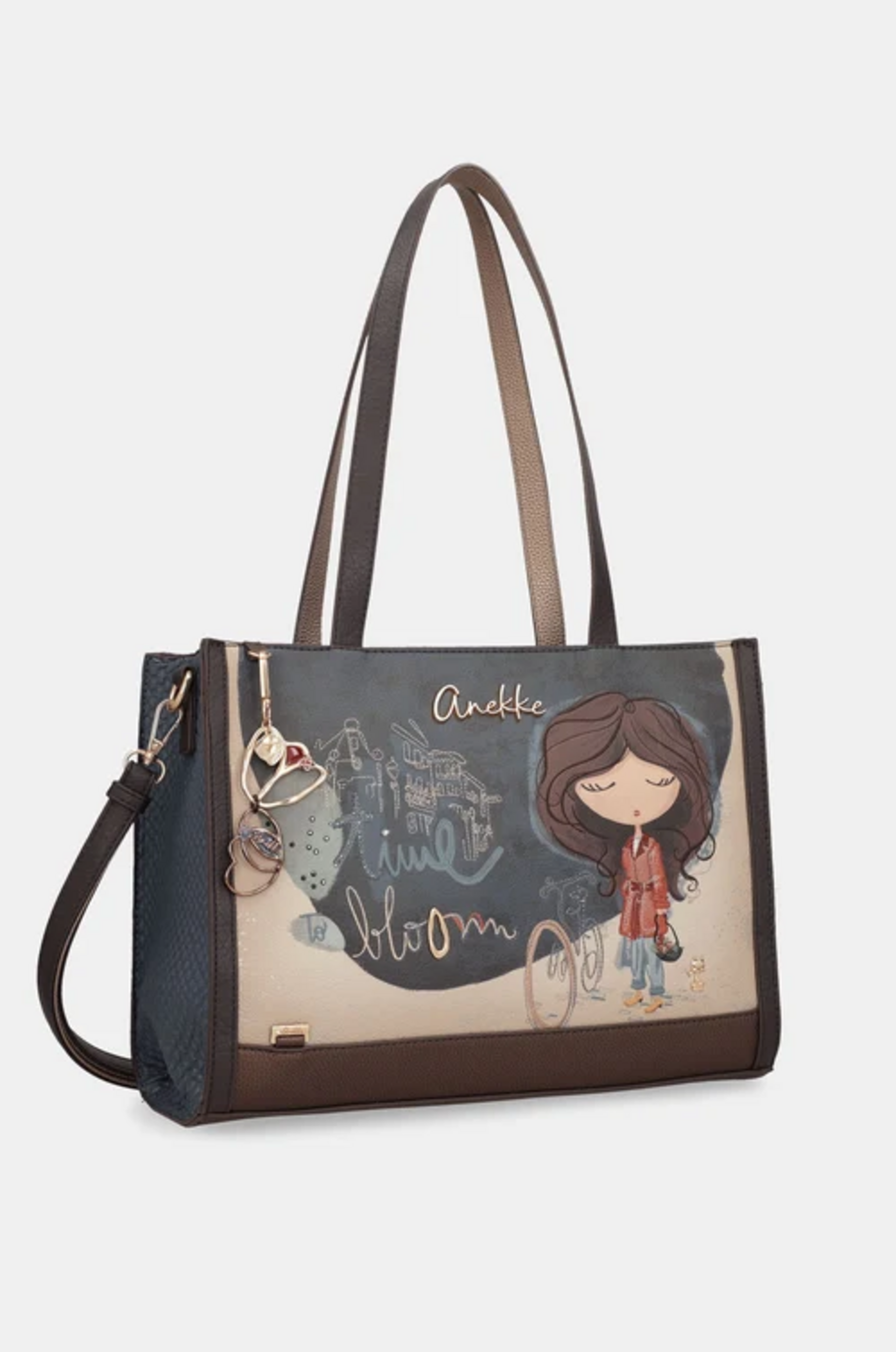 BORSA  SHOPPER CON TRACOLLA ANEKKE Linea Tulip