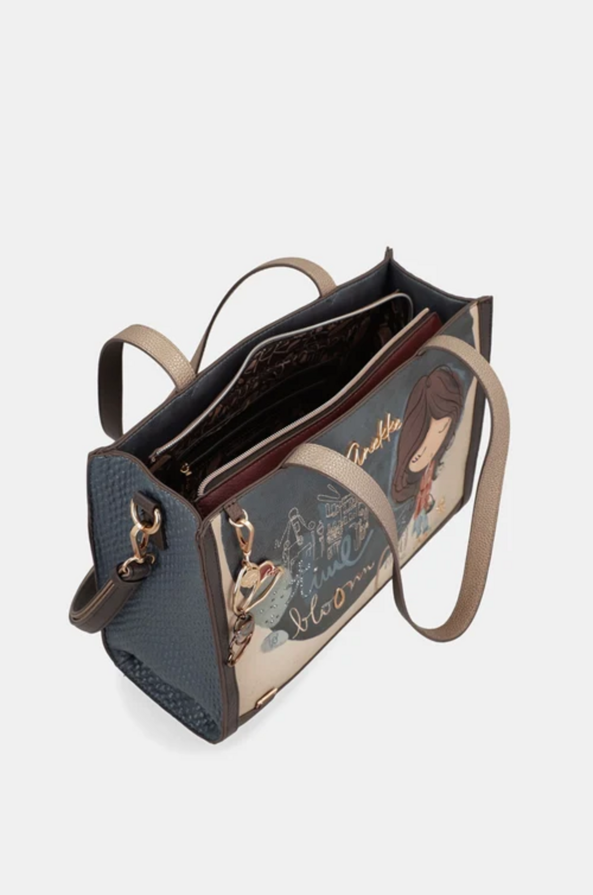 BORSA  SHOPPER CON TRACOLLA ANEKKE Linea Tulip