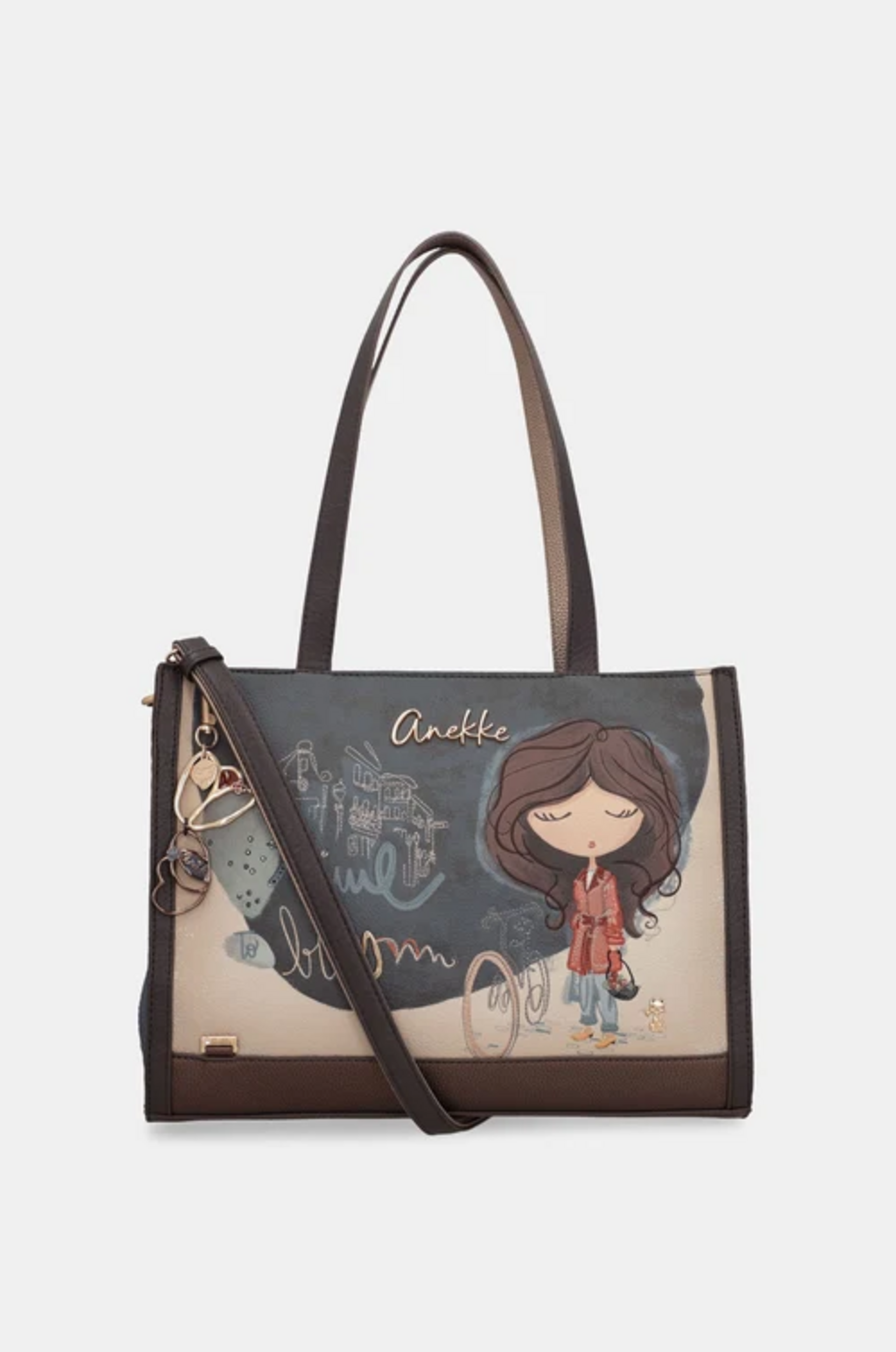 BORSA  SHOPPER CON TRACOLLA ANEKKE Linea Tulip