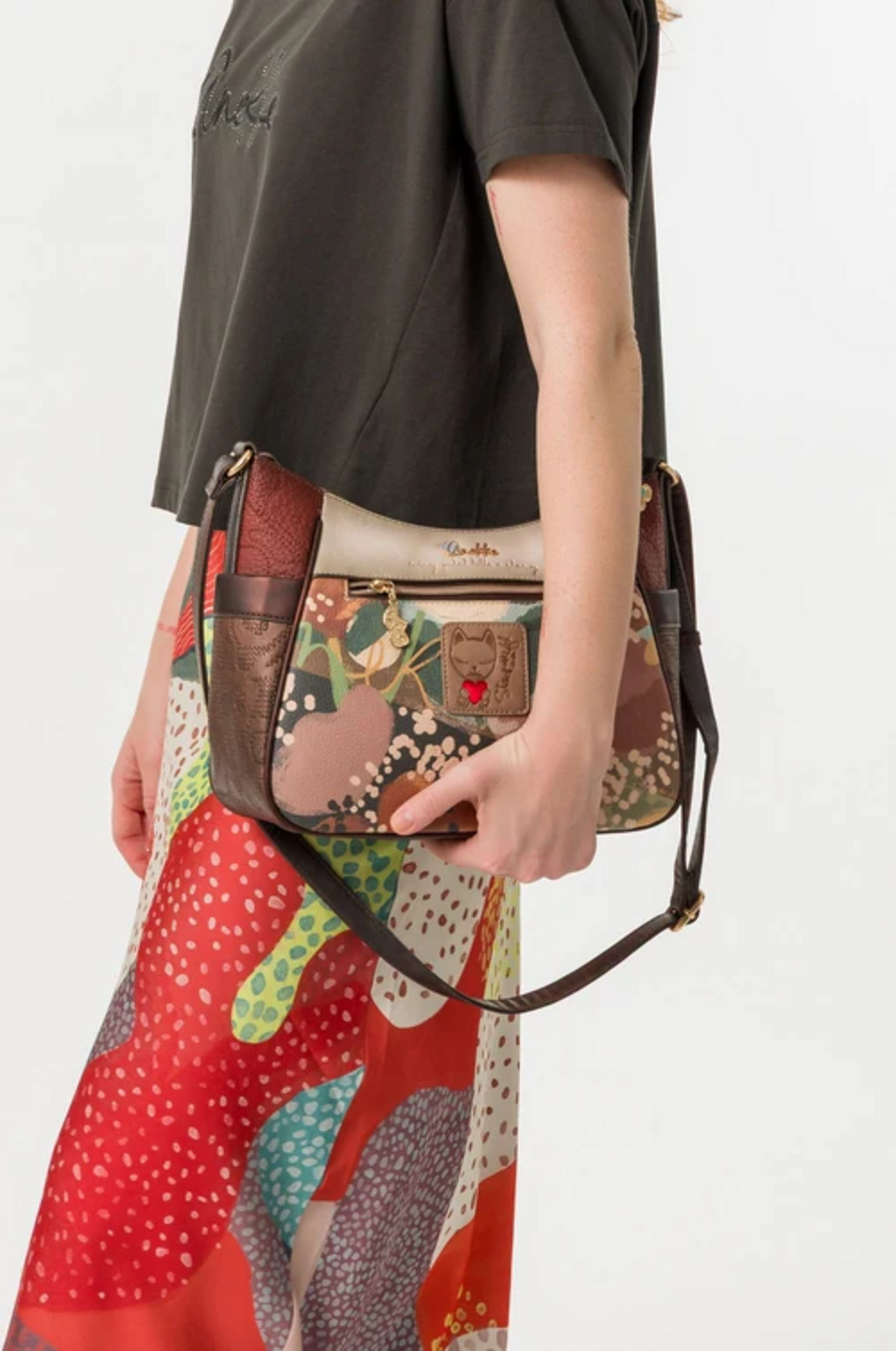 BORSA  A  TRACOLLA GRANDE ANEKKE Linea Tulip