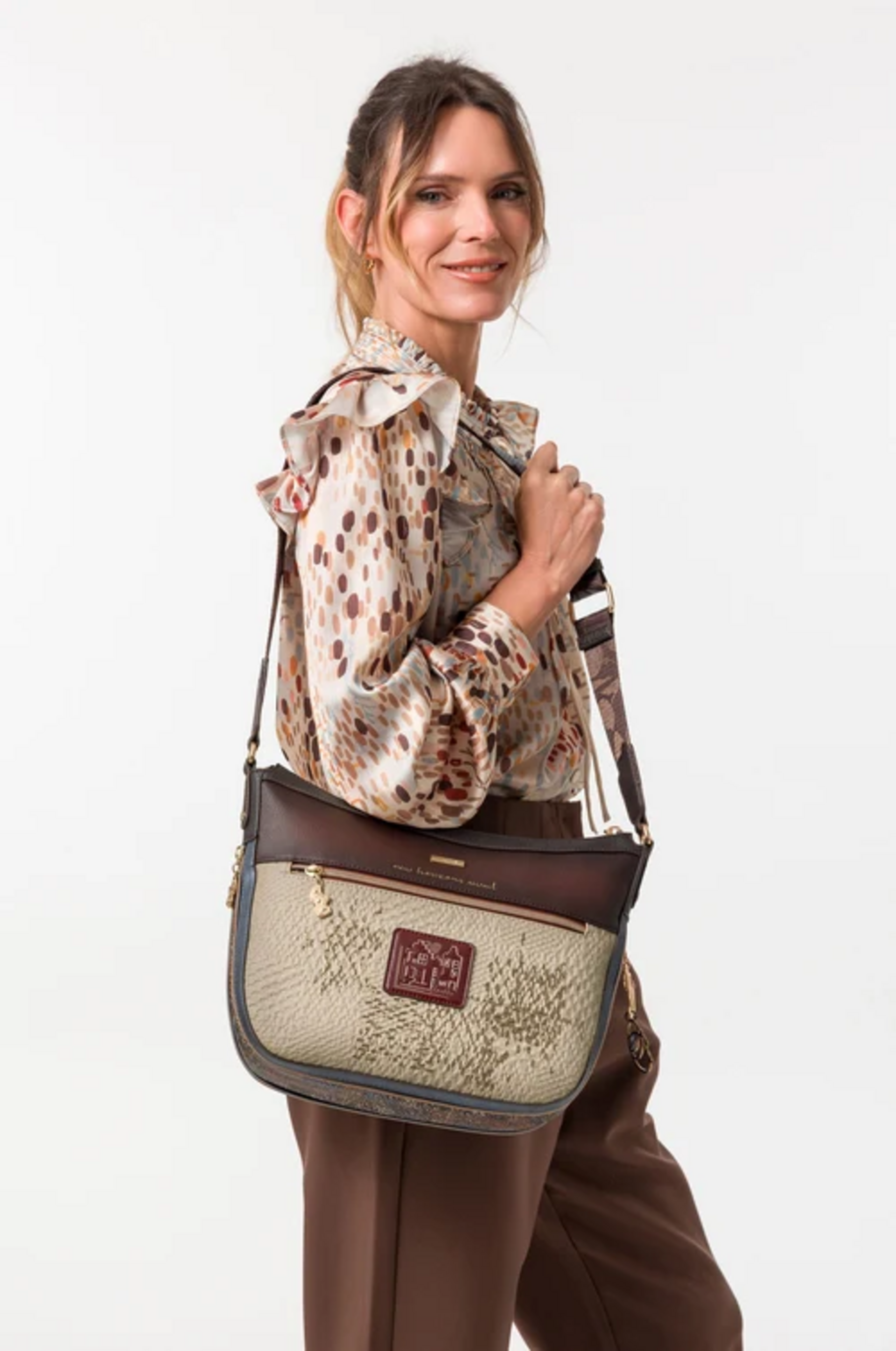 BORSA  A  TRACOLLA MEDIA ANEKKE Linea Tulip