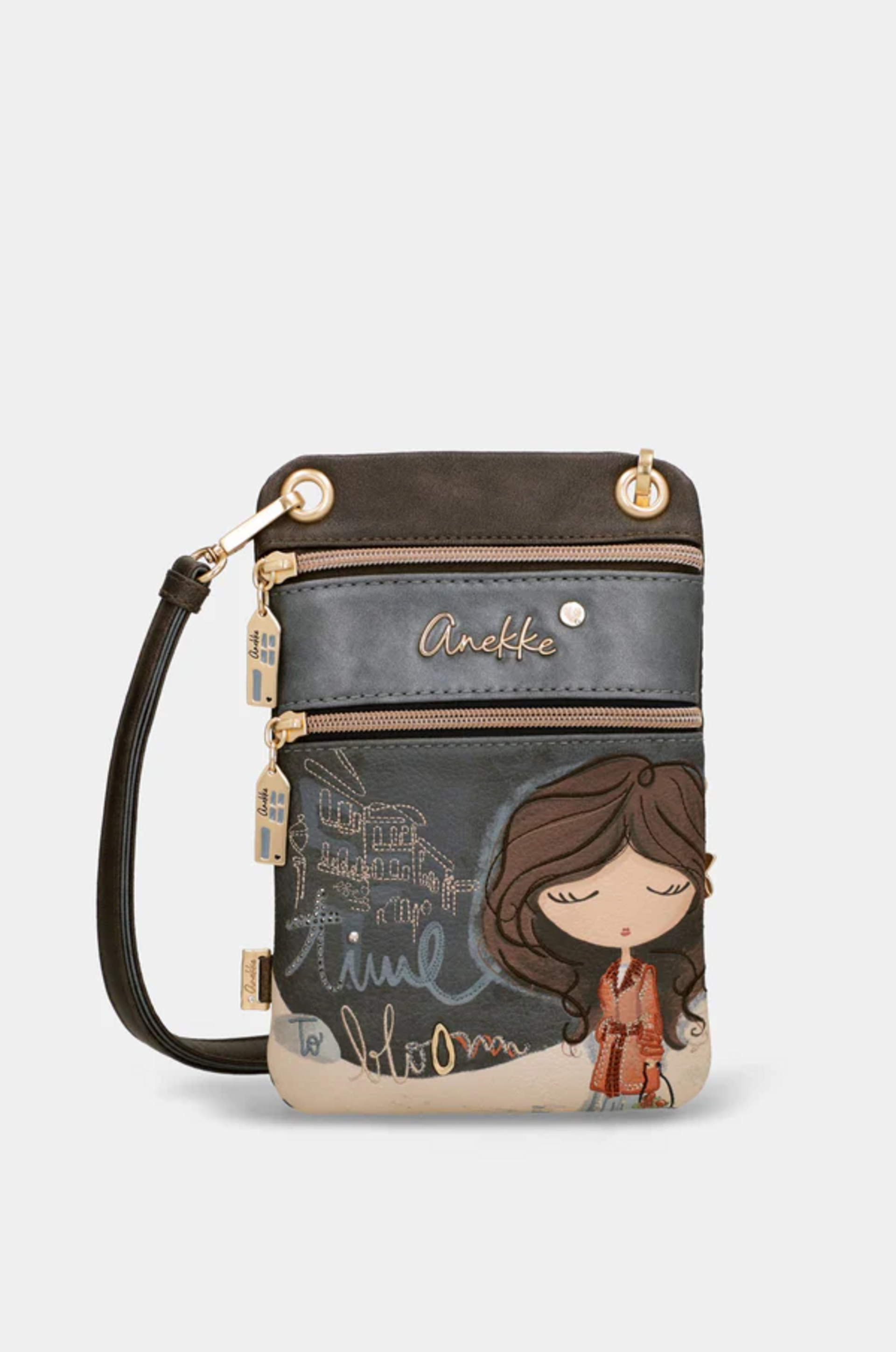 BORSA  MINI  TRACOLLA PORTA CELLULARE ANEKKE Linea Tulip