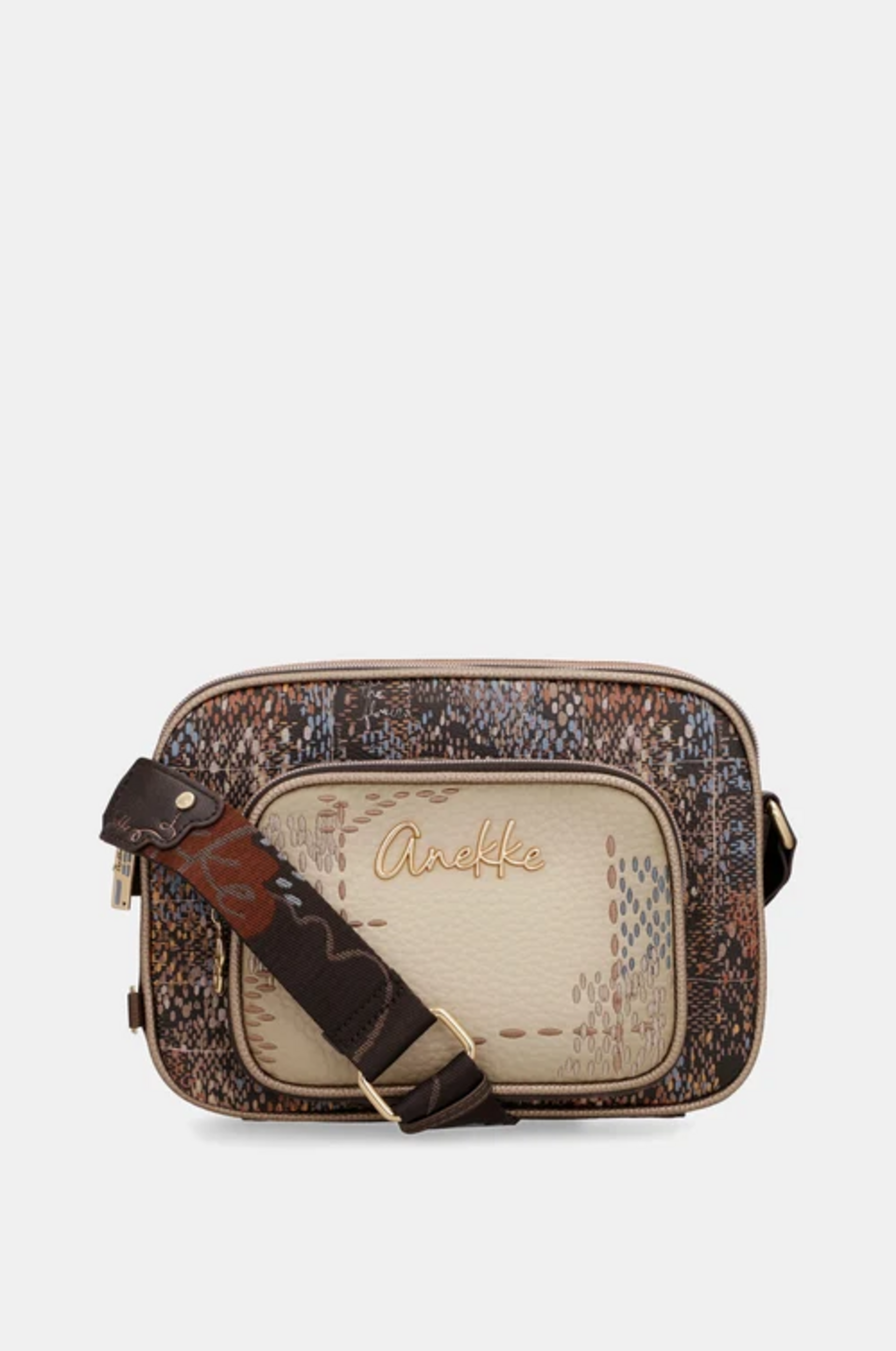BORSA A TRACOLLA 3 SCOMPARTI ANEKKE Linea Blossom